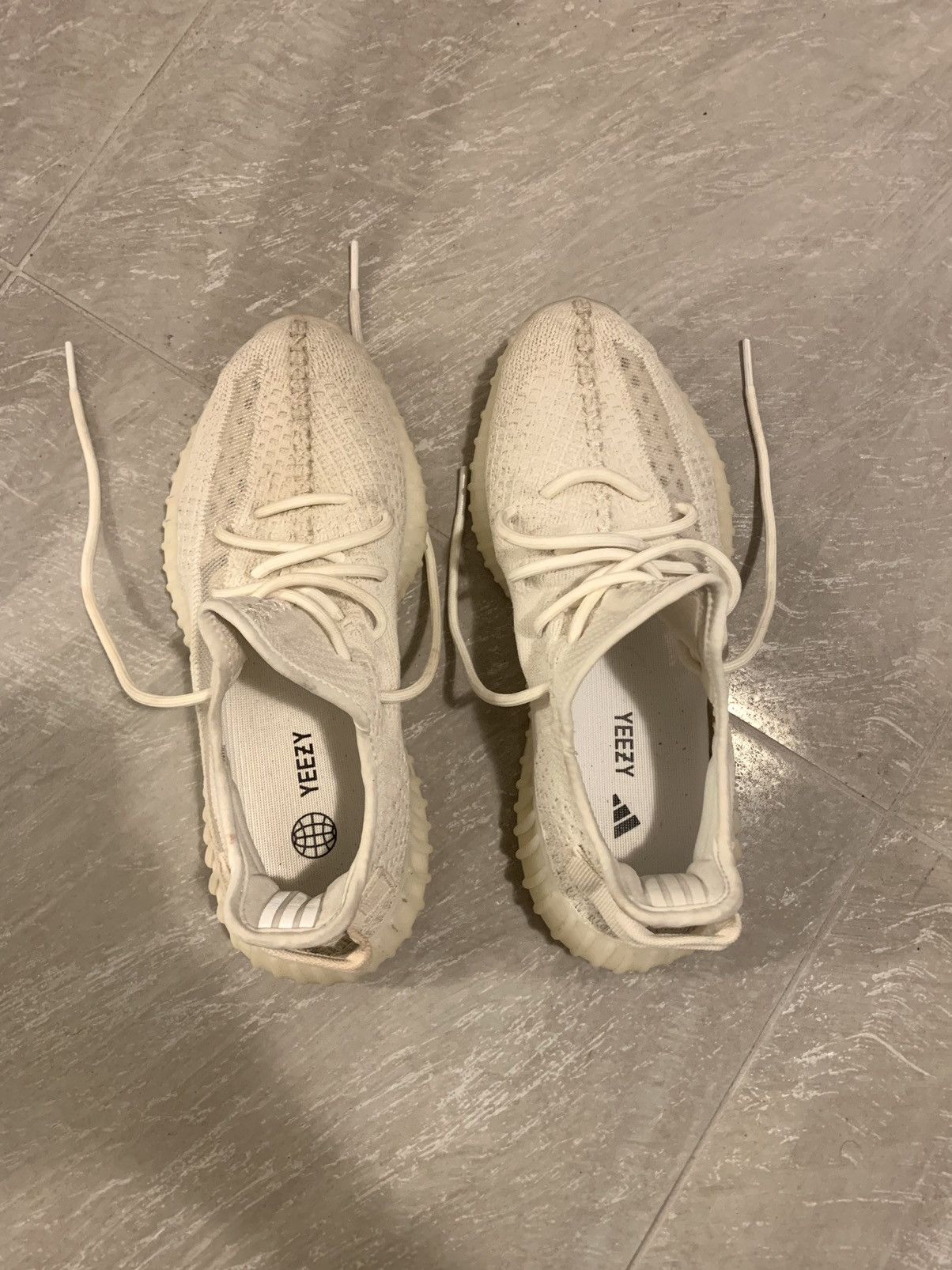 Adidas × Kanye West Adidas Yeezy Boost 350 V2 Bone Size US 9 / EU 42 - 6 Thumbnail