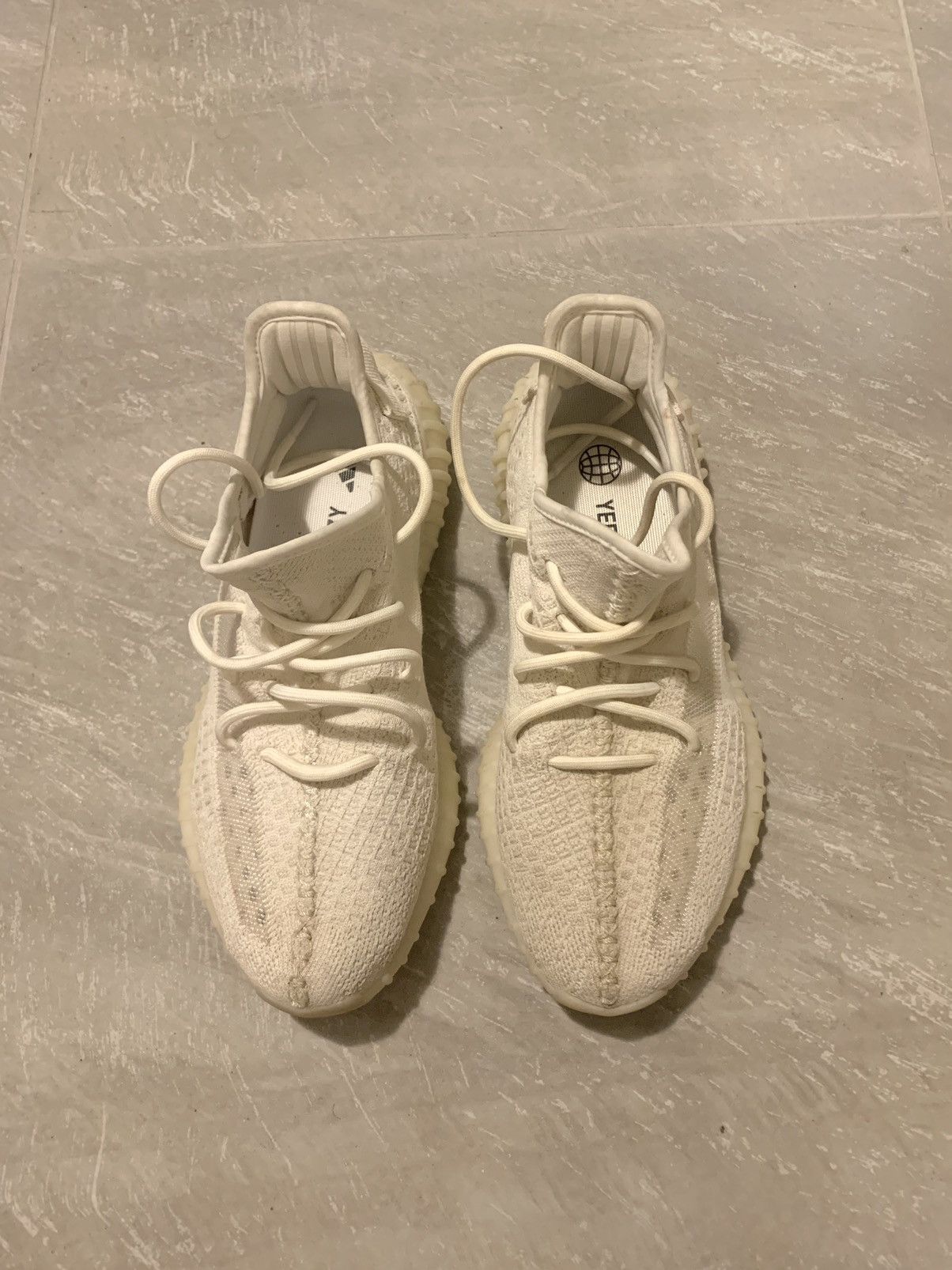 Adidas × Kanye West Adidas Yeezy Boost 350 V2 Bone Size US 9 / EU 42 - 2 Thumbnail