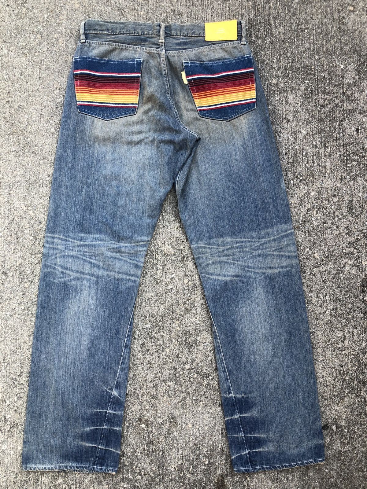 Swagger Vintage Swagger Japan Mud Wash Baggy Denim Jeans Hip Hop Size US 32 / EU 48 - 2 Thumbnail