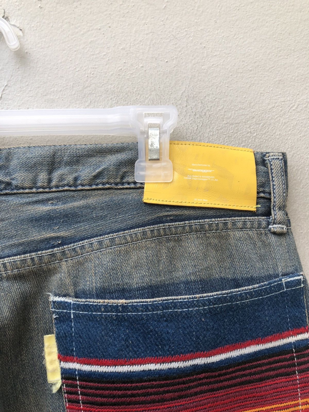 Swagger Vintage Swagger Japan Mud Wash Baggy Denim Jeans Hip Hop Size US 32 / EU 48 - 18 Thumbnail