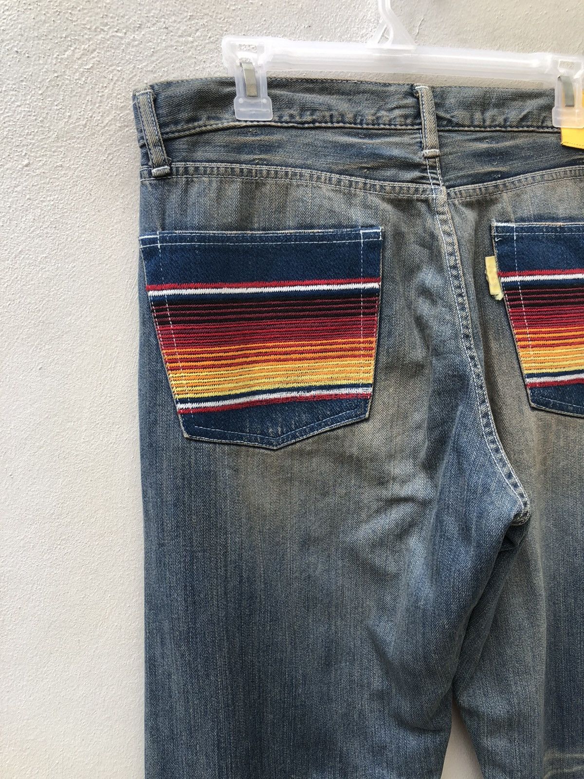 Swagger Vintage Swagger Japan Mud Wash Baggy Denim Jeans Hip Hop Size US 32 / EU 48 - 14 Thumbnail