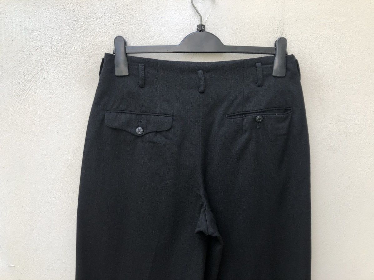 Matsuda Vintage Monsieur Nicole By Koba Striped Baggy Wool Trouser Size US 30 / EU 46 - 8 Thumbnail