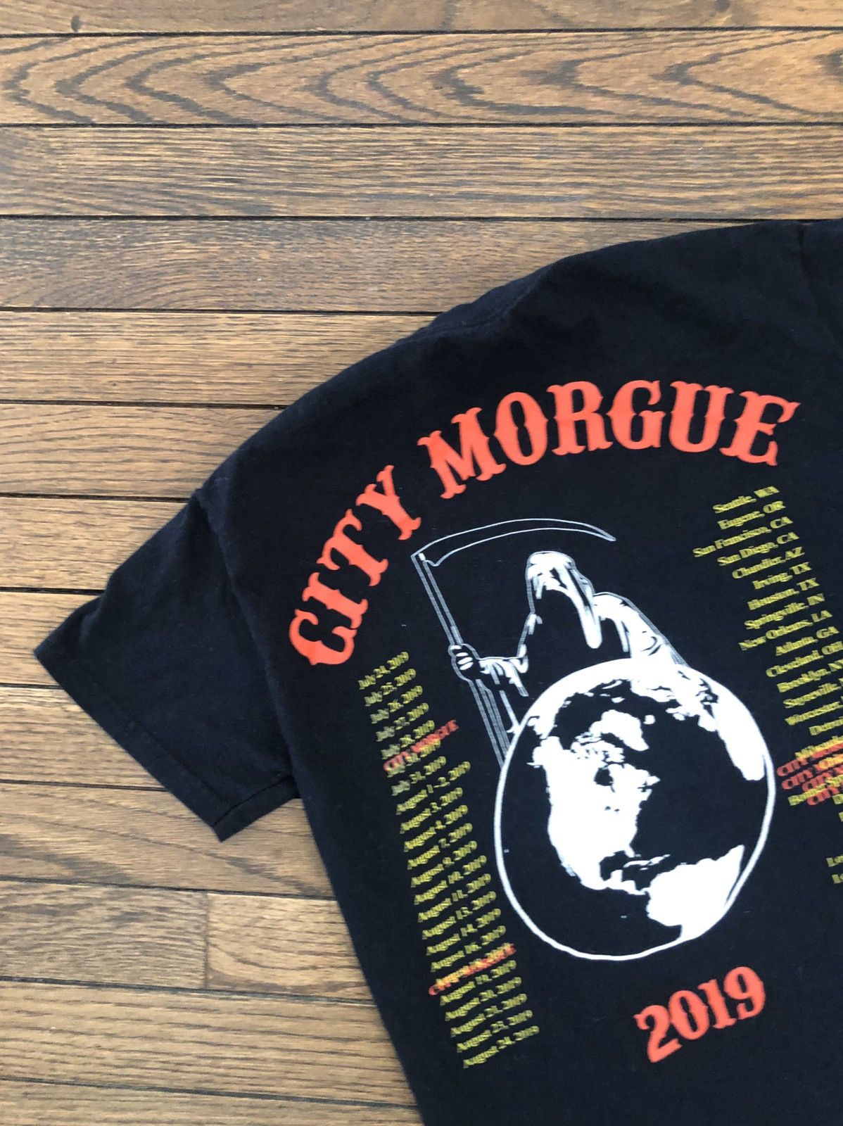 Vintage City Morgue 2019 North America Tour Tee ❄️🧊🥣 FTP g59 Suicide Size US S / EU 44-46 / 1 - 3 Thumbnail