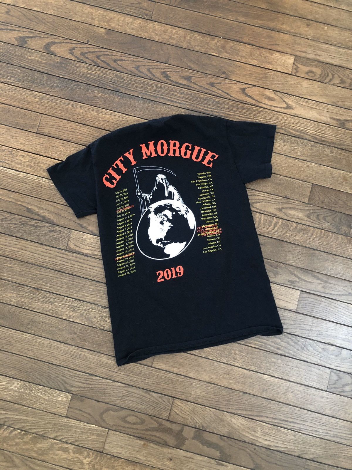 Vintage City Morgue 2019 North America Tour Tee ❄️🧊🥣 FTP g59 Suicide Size US S / EU 44-46 / 1 - 2 Thumbnail
