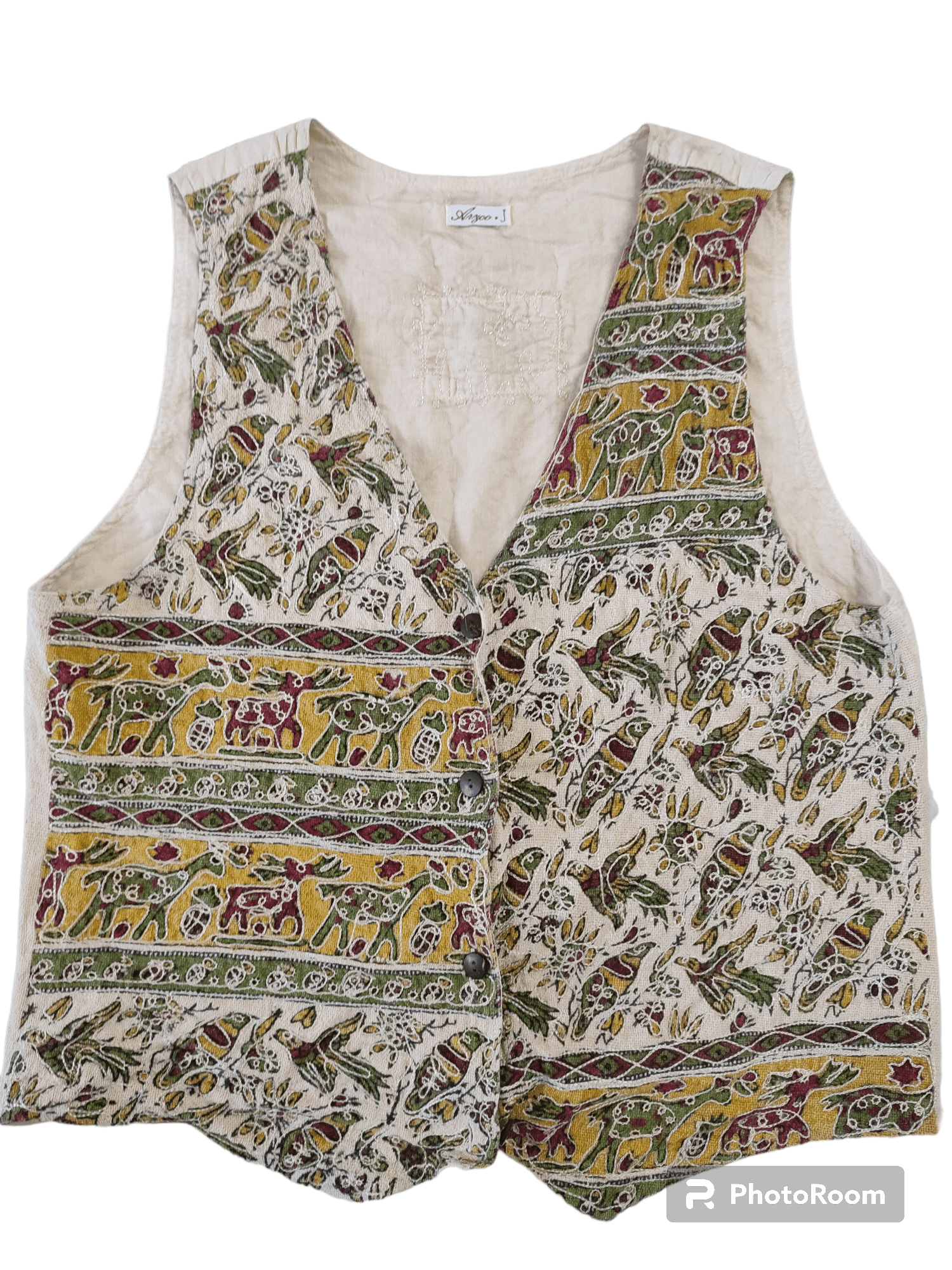 Japanese Brand Vintage!!! Classic Button Up Vest Size US M / EU 48-50 / 2 - 1 Thumbnail
