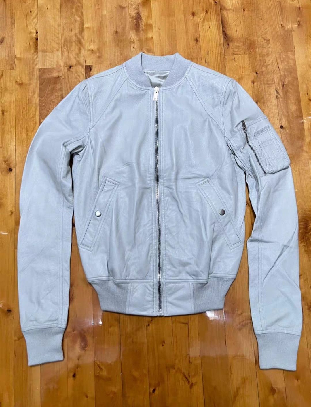 Rick Owens Rick Owens ro dinge kidskin ma1 jacket Size XL / US 12-14 / IT 48-50 - 1 Thumbnail