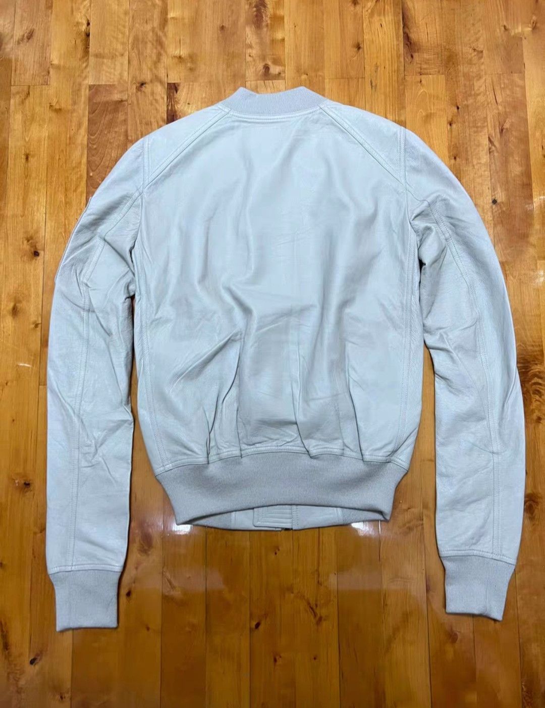 Rick Owens Rick Owens ro dinge kidskin ma1 jacket Size XL / US 12-14 / IT 48-50 - 2 Thumbnail