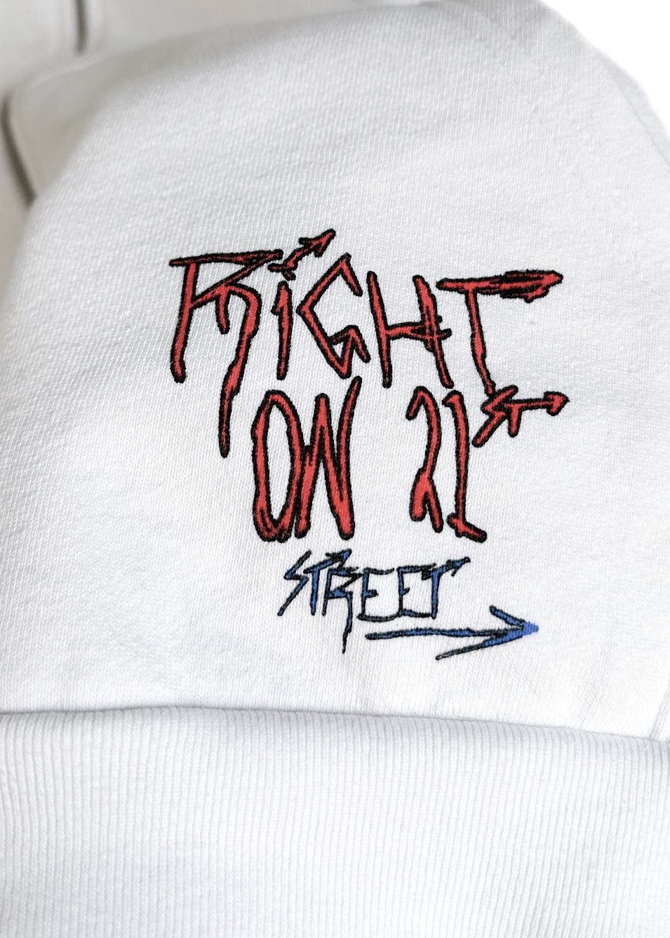 Matty Boy Chrome Hearts Thrill Trip Matty Boy White Printed Hoodie Size US XL / EU 56 / 4 - 7 Thumbnail