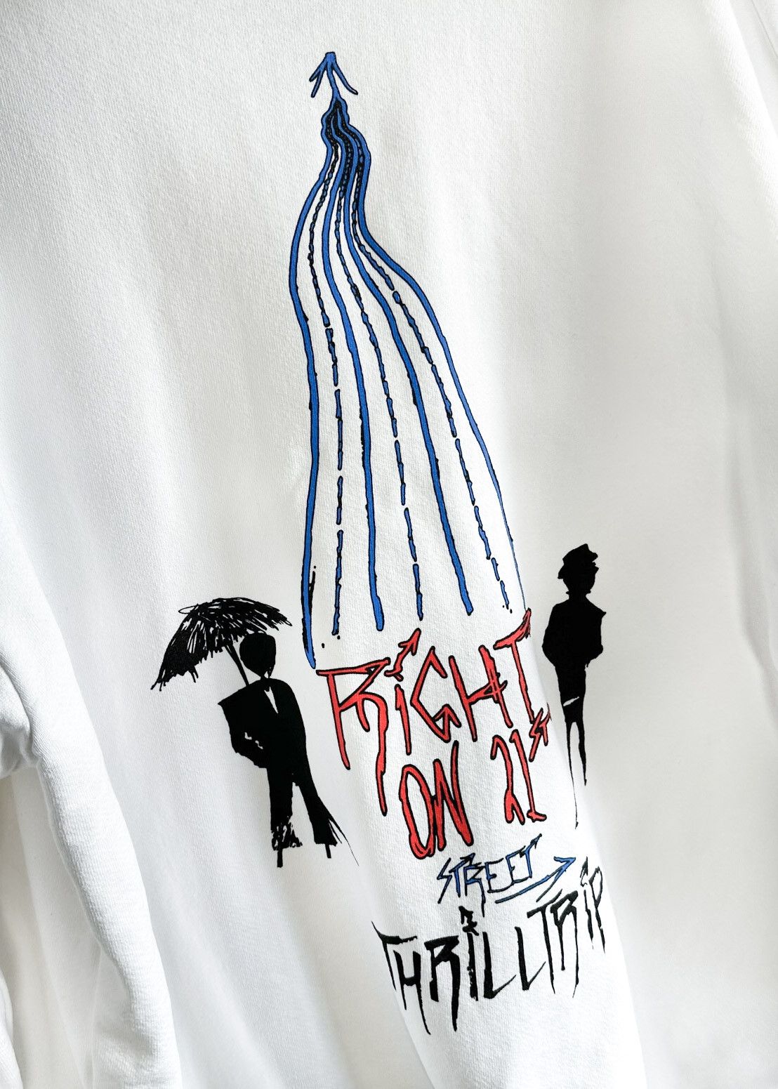 Matty Boy Chrome Hearts Thrill Trip Matty Boy White Printed Hoodie Size US XL / EU 56 / 4 - 5 Thumbnail