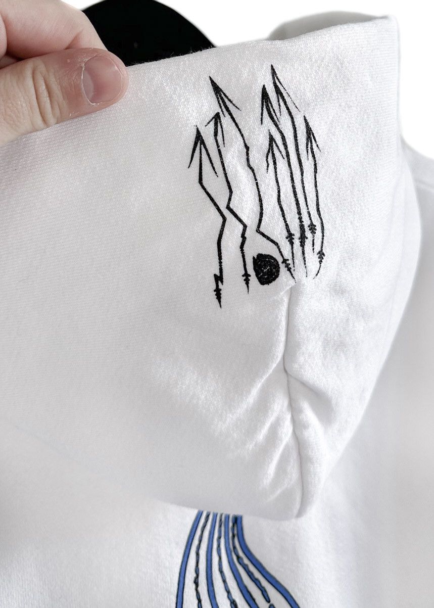 Matty Boy Chrome Hearts Thrill Trip Matty Boy White Printed Hoodie Size US XL / EU 56 / 4 - 4 Thumbnail