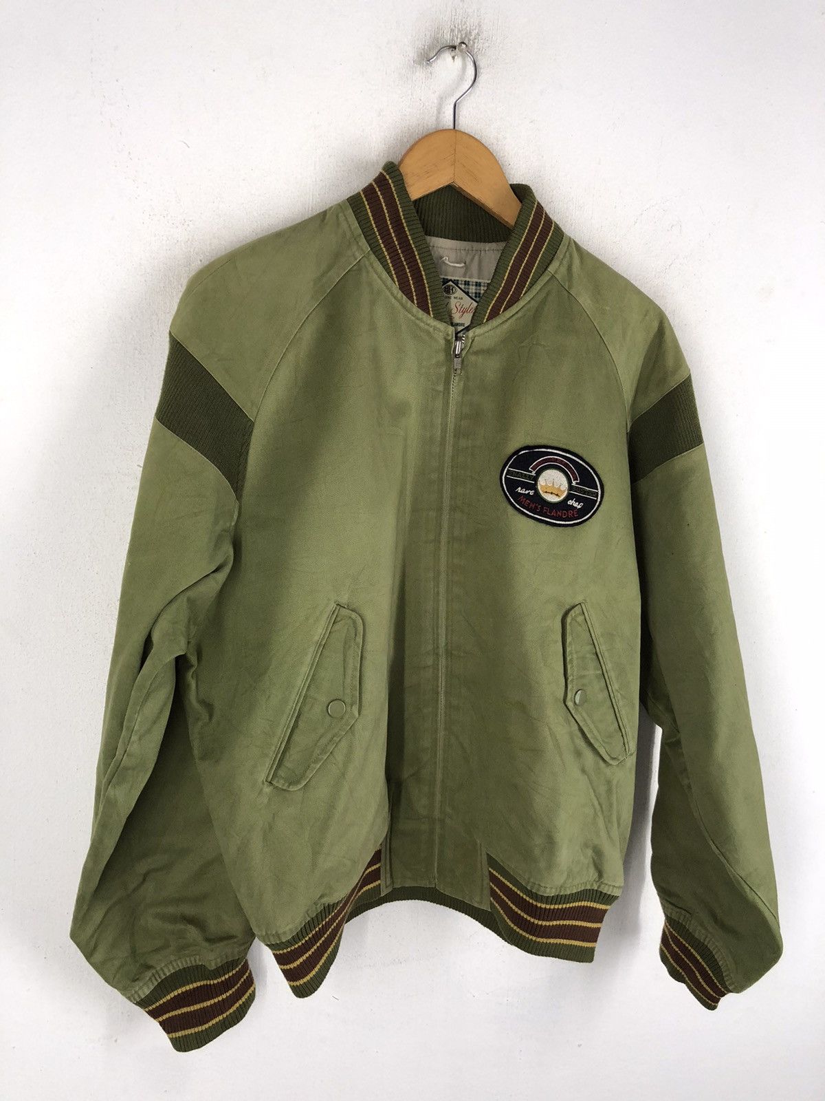Designer × Japanese Brand REAL STYLES BY MEN'S FLANDRE JACKET Size US L / EU 52-54 / 3 - 4 Thumbnail