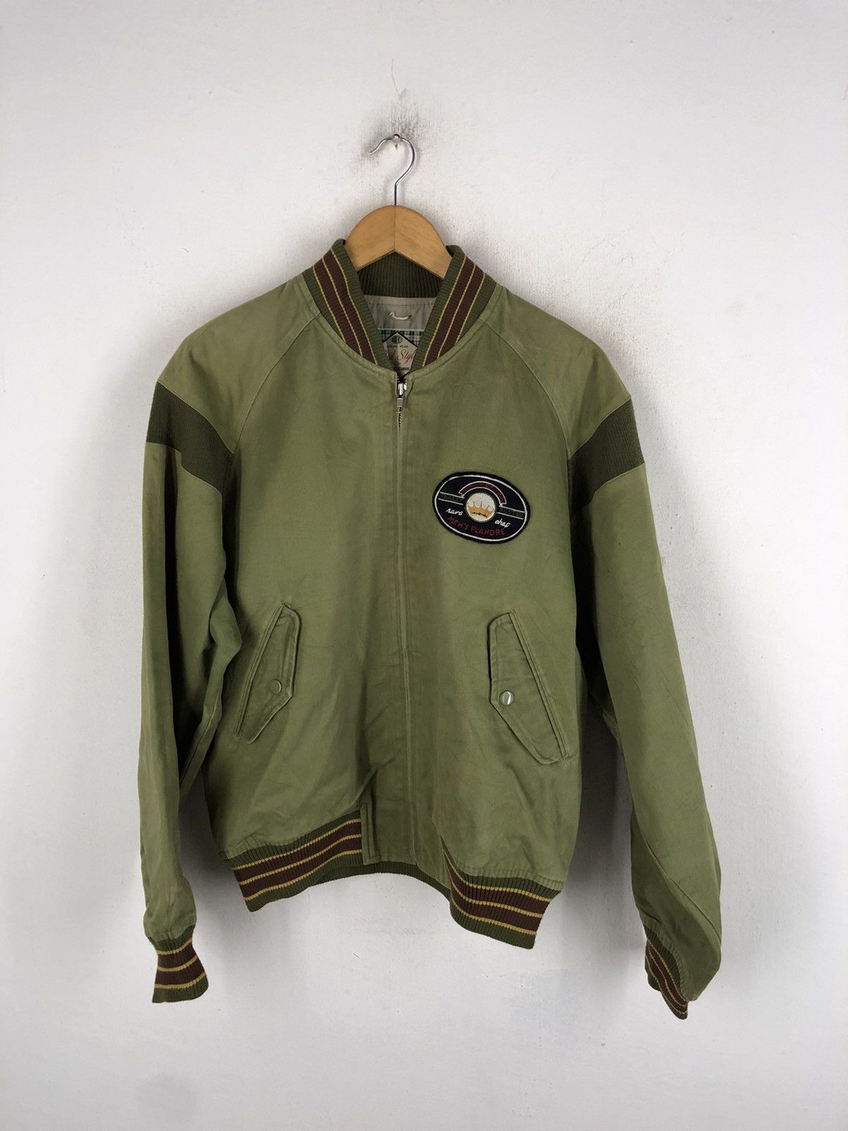 Designer × Japanese Brand REAL STYLES BY MEN'S FLANDRE JACKET Size US L / EU 52-54 / 3 - 6 Thumbnail