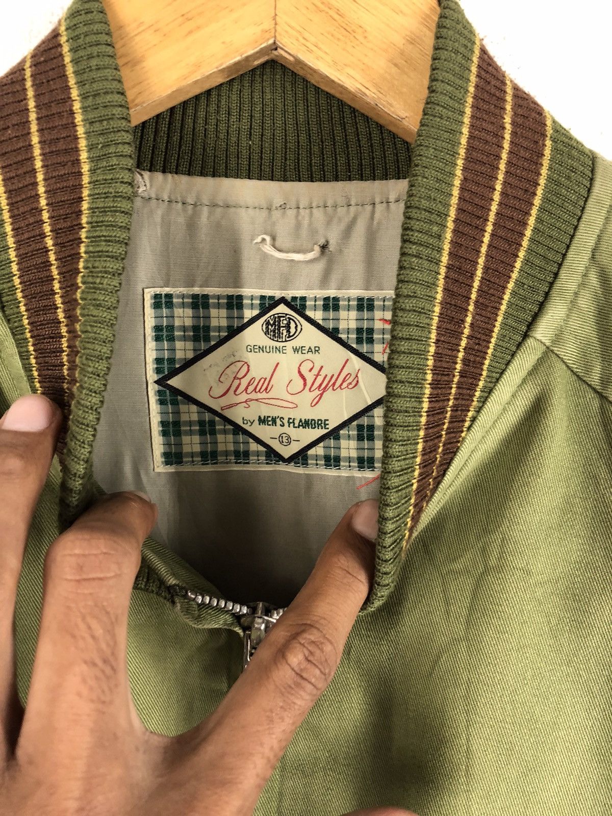 Designer × Japanese Brand REAL STYLES BY MEN'S FLANDRE JACKET Size US L / EU 52-54 / 3 - 8 Thumbnail