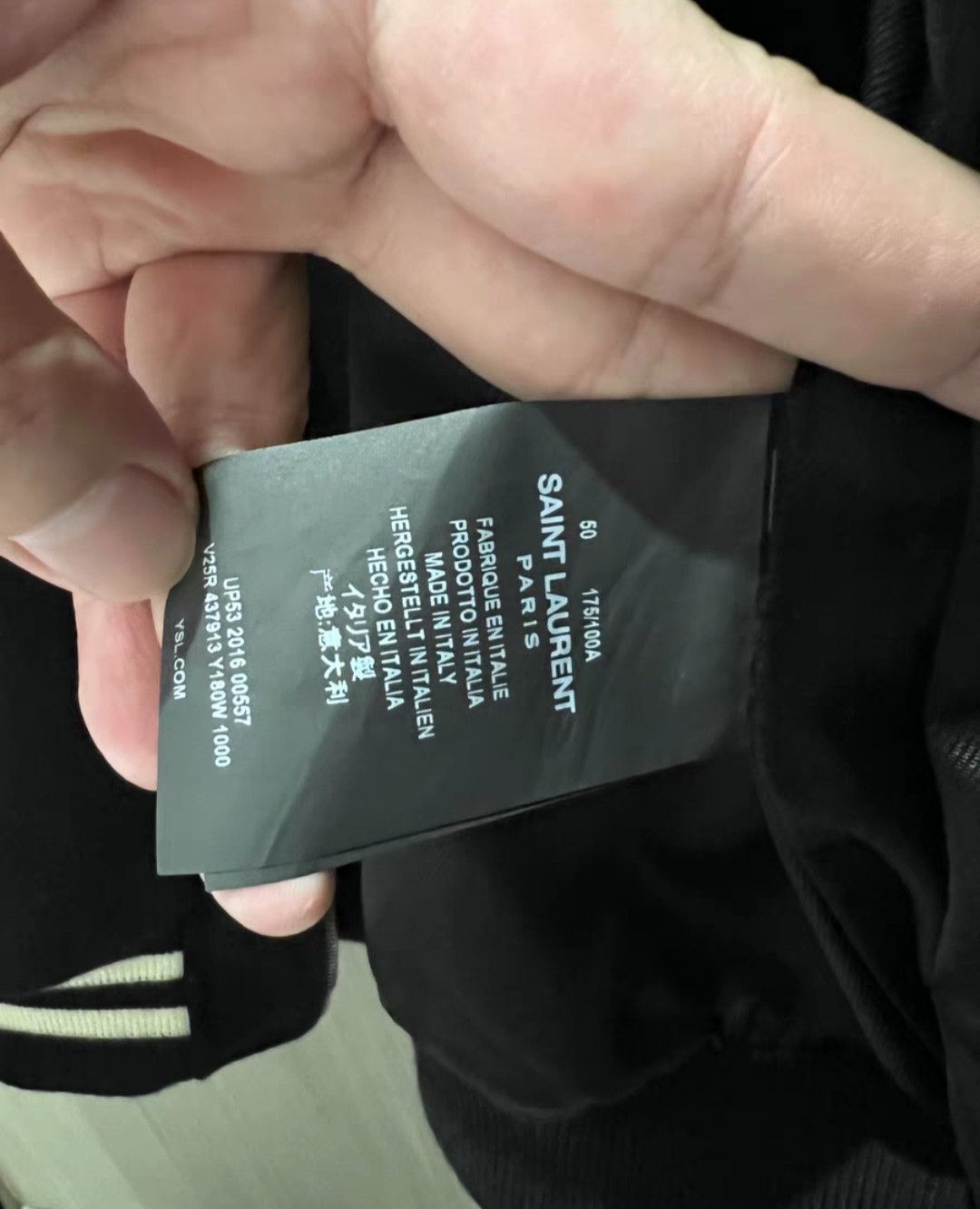 Saint Laurent Paris Saint Laurent classic baseball jacket Size US M / EU 48-50 / 2 - 4 Thumbnail