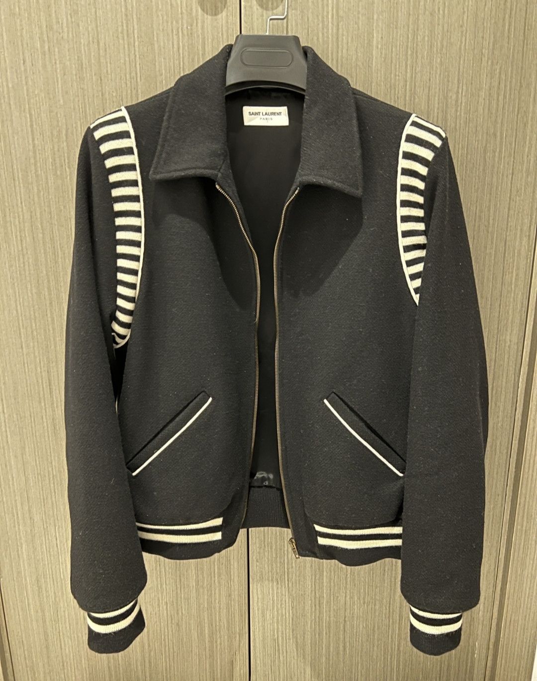 Saint Laurent Paris Saint Laurent classic baseball jacket Size US M / EU 48-50 / 2 - 1 Thumbnail
