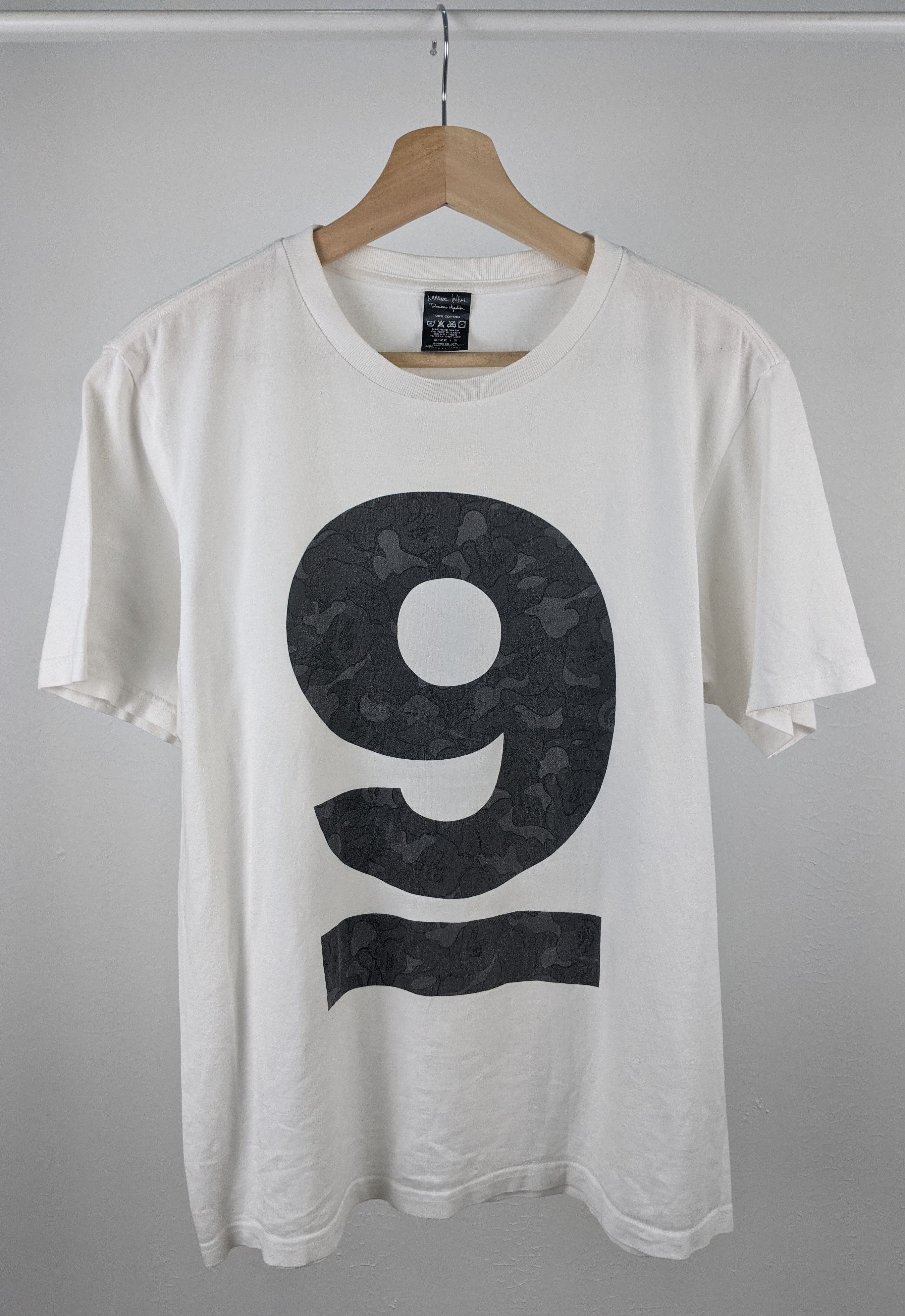 Bape × Number (N)ine Bape x Number Nine Camo Anniversary Tee Size US L / EU 52-54 / 3 - 3 Thumbnail