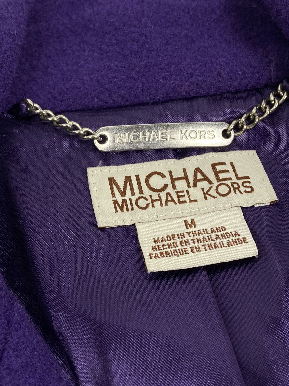 Michael Kors 🔥LASTDROP🔥W' Michael Kors Double Breasted Peacoat Jacket Size M / US 6-8 / IT 42-44 - 2 Thumbnail