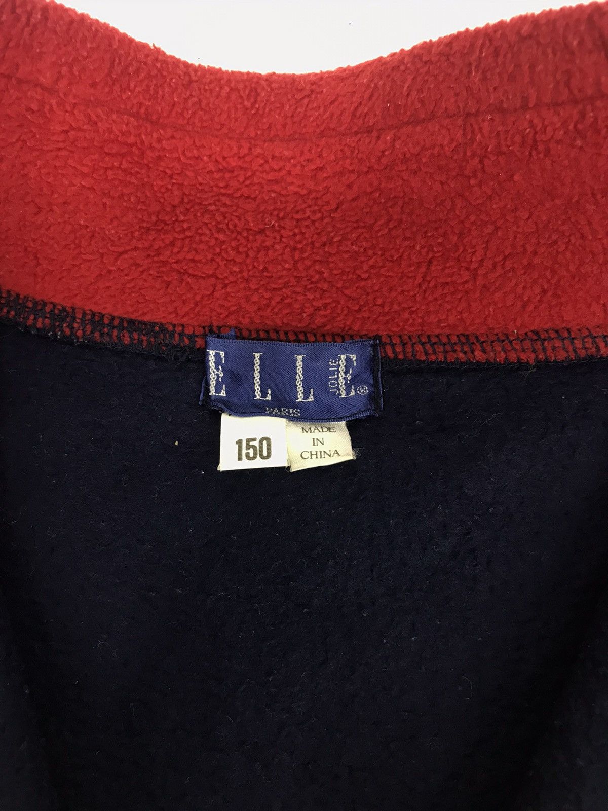 Japanese Brand Elle Paris Fleece Jacket Winter Wear Wool Cool Weather Size M / US 6-8 / IT 42-44 - 4 Thumbnail