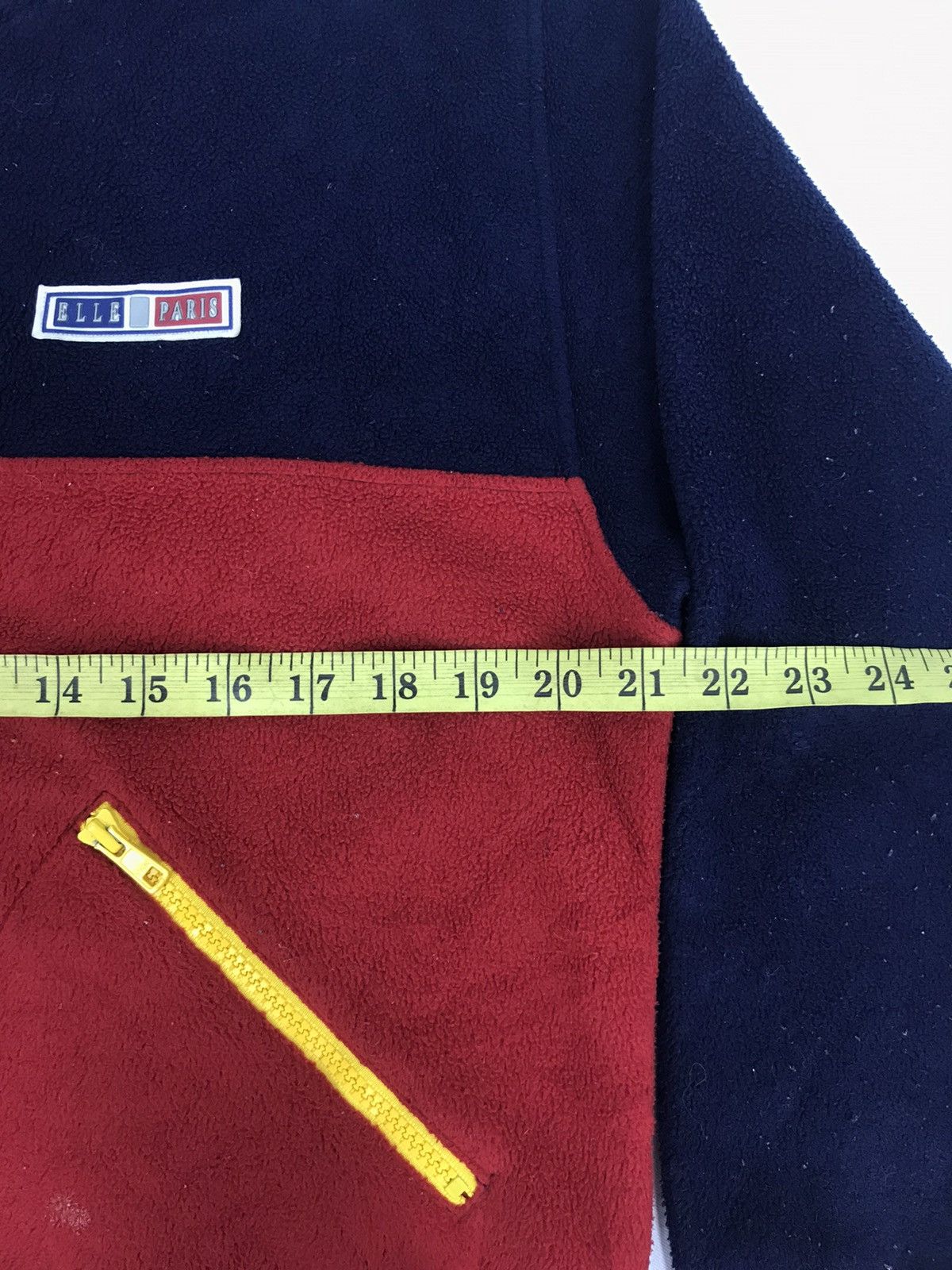Japanese Brand Elle Paris Fleece Jacket Winter Wear Wool Cool Weather Size M / US 6-8 / IT 42-44 - 7 Thumbnail