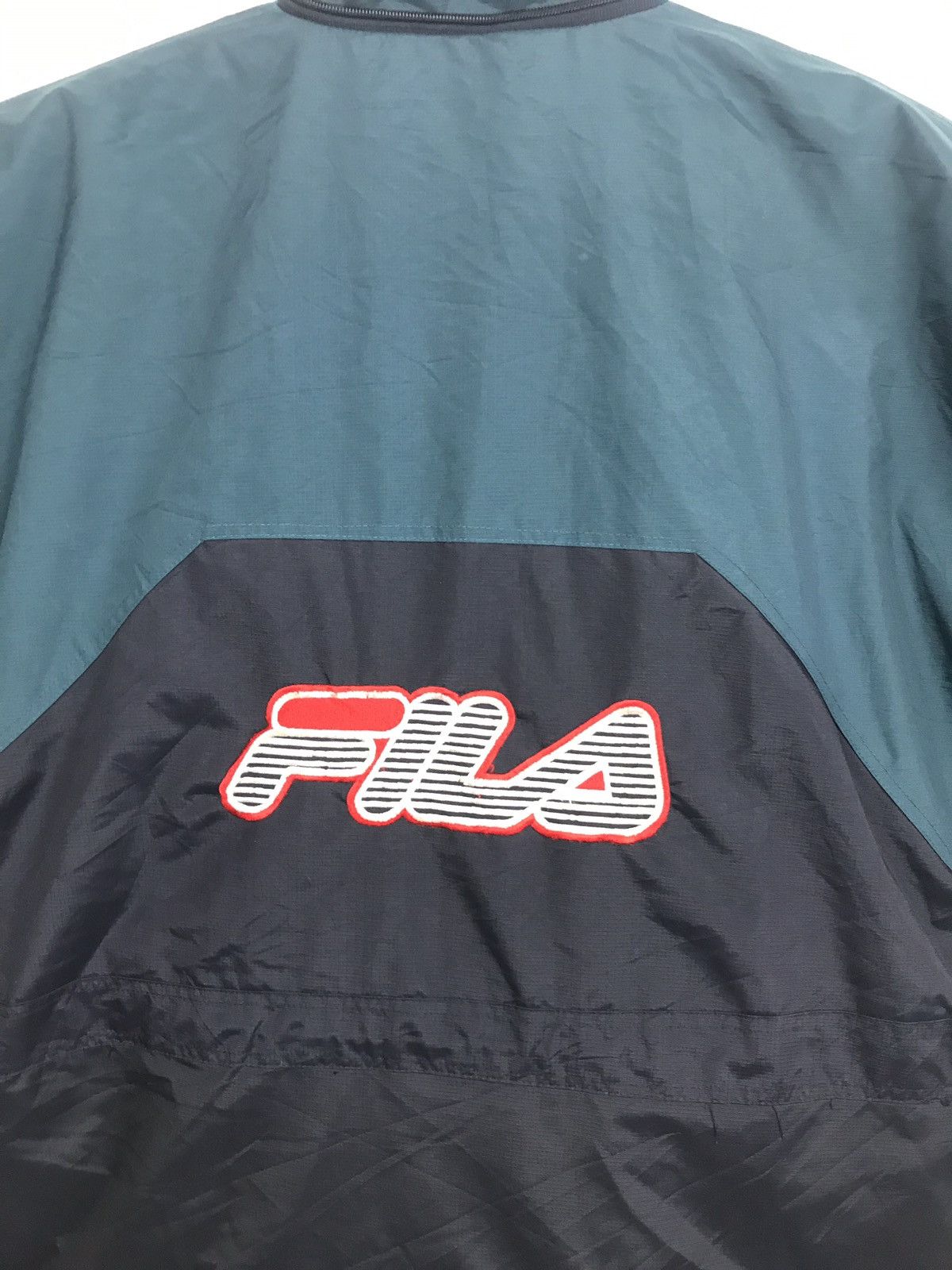 Fila Fila Big Logo Spell Out Jacket Zipper Coach XXXL Size US XXL / EU 58 / 5 - 8 Thumbnail