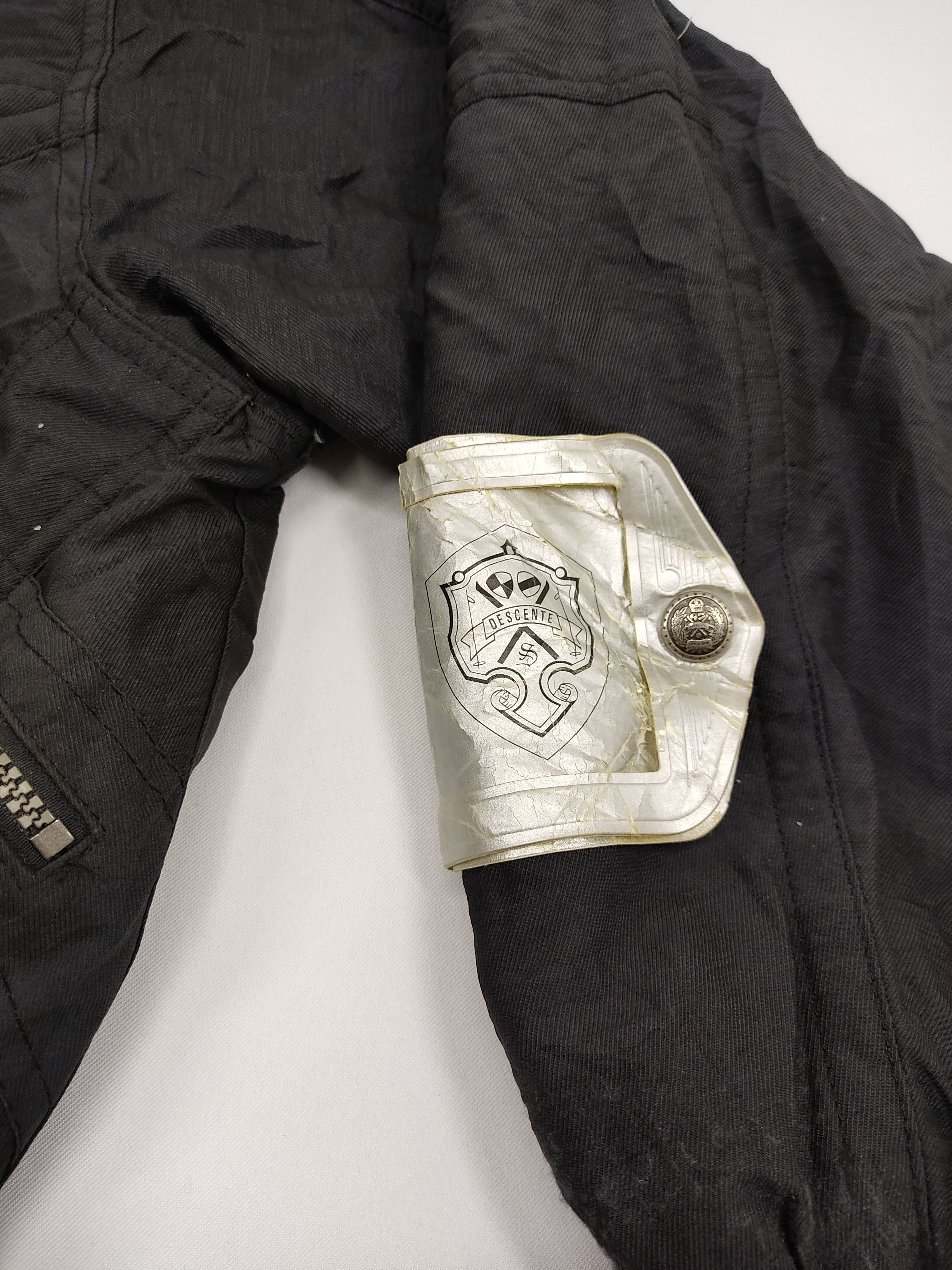 Descente Vintage Decente Bomber Jacket Work Wear Size M / US 6-8 / IT 42-44 - 3 Thumbnail