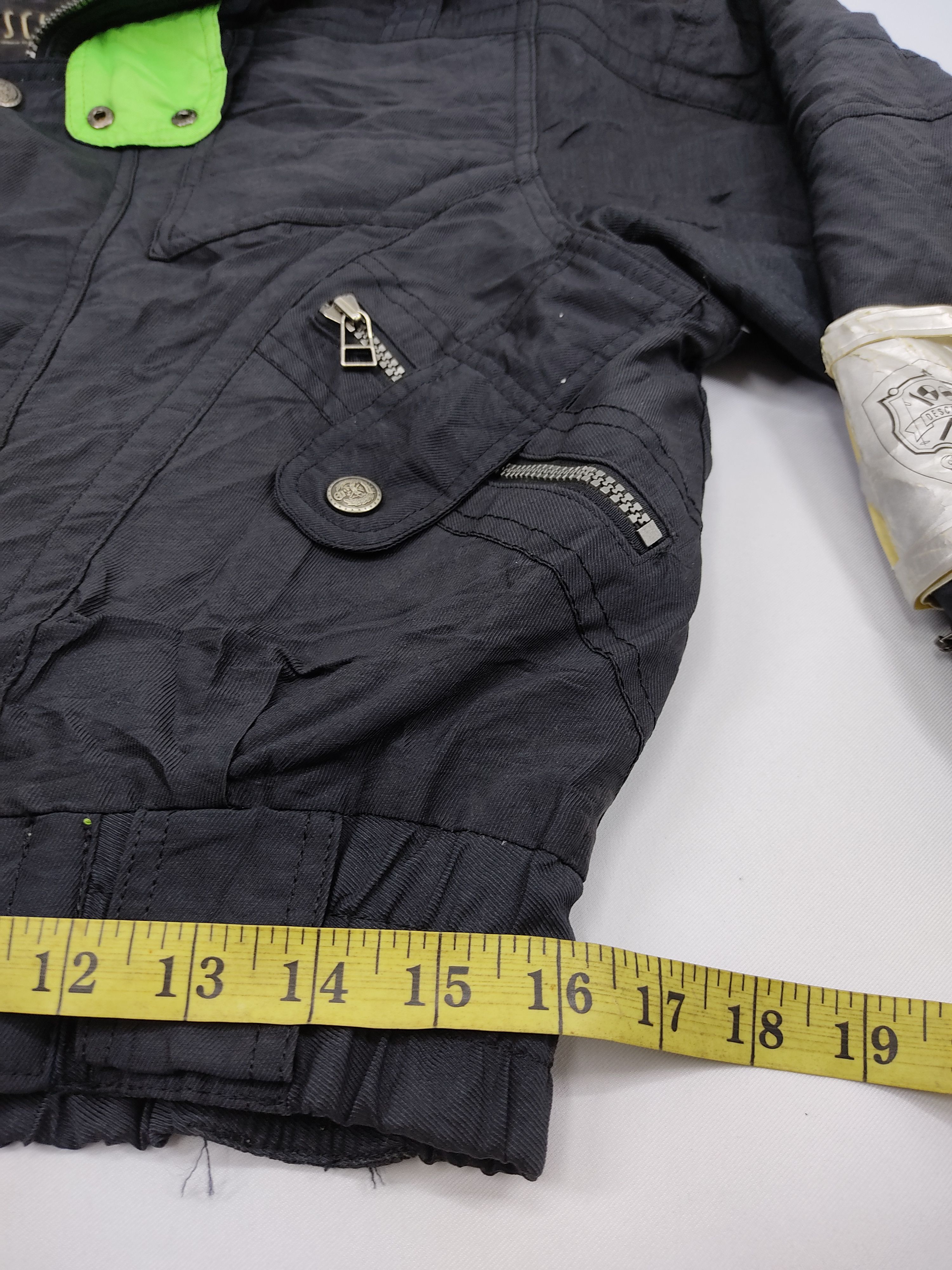 Descente Vintage Decente Bomber Jacket Work Wear Size M / US 6-8 / IT 42-44 - 10 Thumbnail