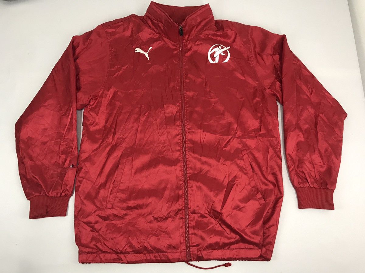 Puma Puma Coach Jacket Windbreaker Hiking Snow Winter Wear Size US L / EU 52-54 / 3 - 1 Thumbnail