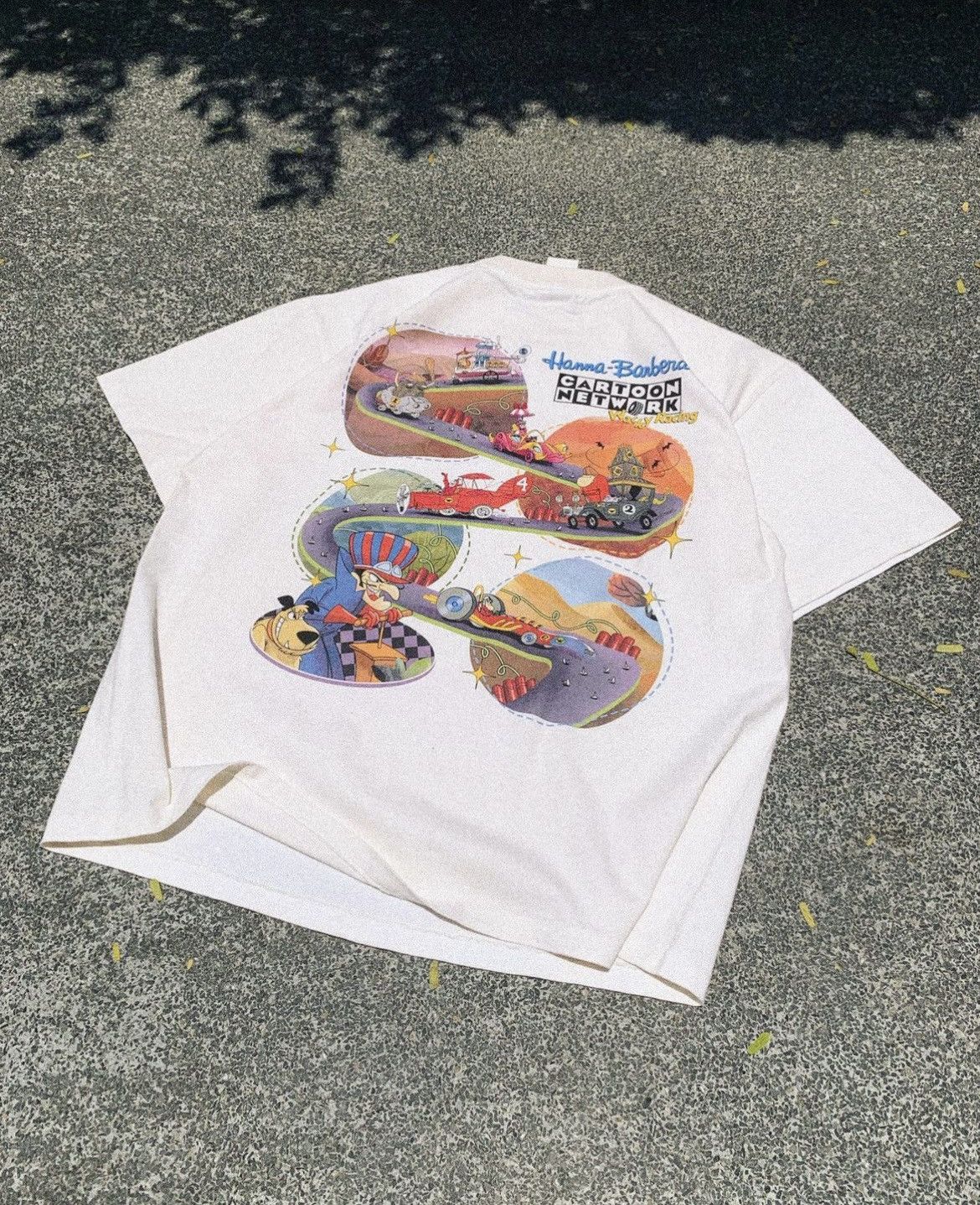 Cartoon Network × Vintage Vintage Wacky Races Cartoon Network Bootleg Tee Size US XL / EU 56 / 4 - 2 Thumbnail