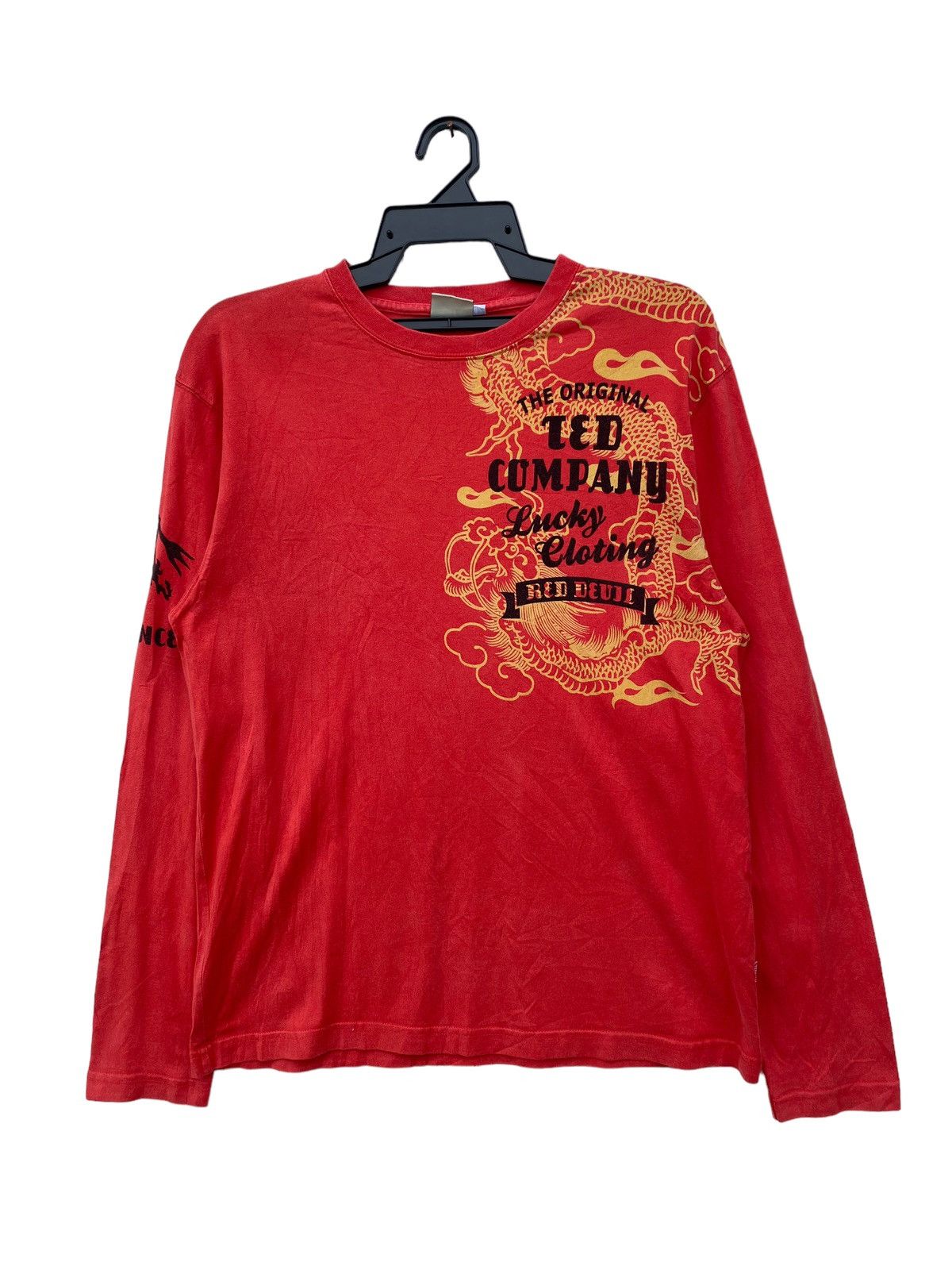 Tedman Vintage Ted Company Lucky Clothing Long Sleeve Size US M / EU 48-50 / 2 - 2 Thumbnail