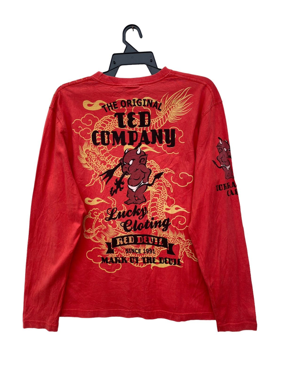 Tedman Vintage Ted Company Lucky Clothing Long Sleeve Size US M / EU 48-50 / 2 - 1 Thumbnail
