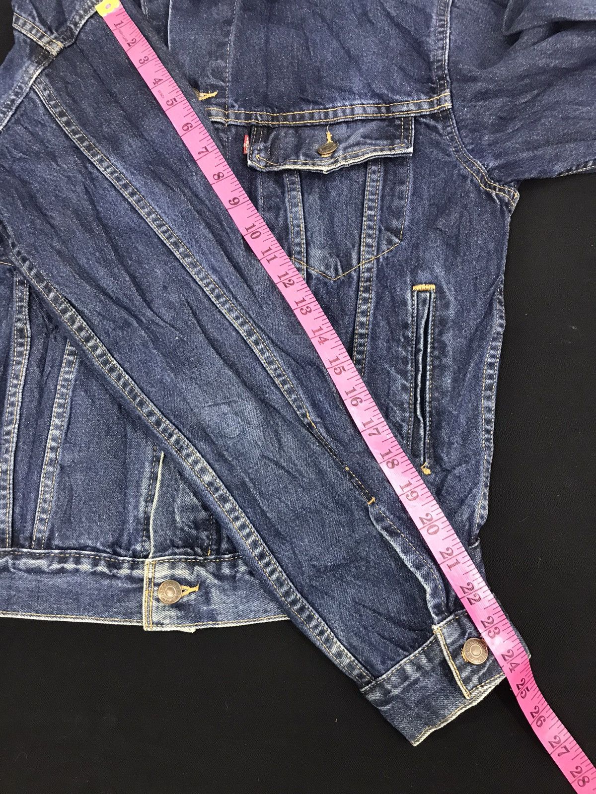 Levi's Vintage Clothing Levi’s & Strauss Jeans Denim Jacket Trucker Biker Size S / US 4 / IT 40 - 9 Thumbnail