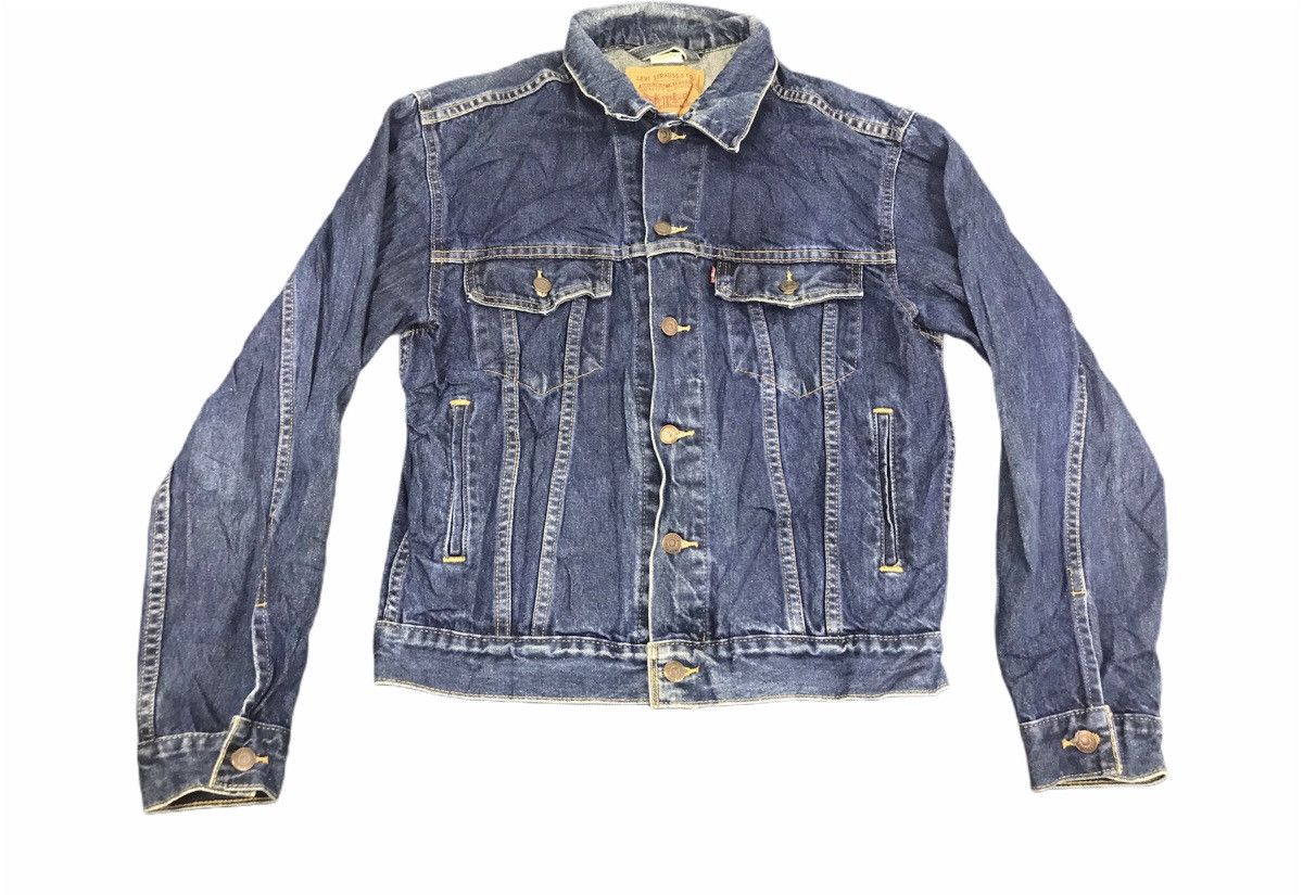 Levi's Vintage Clothing Levi’s & Strauss Jeans Denim Jacket Trucker Biker Size S / US 4 / IT 40 - 1 Thumbnail