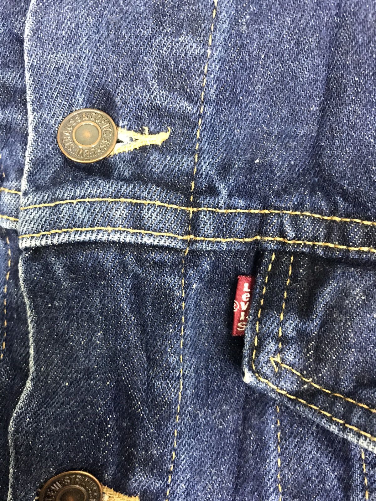 Levi's Vintage Clothing Levi’s & Strauss Jeans Denim Jacket Trucker Biker Size S / US 4 / IT 40 - 6 Thumbnail