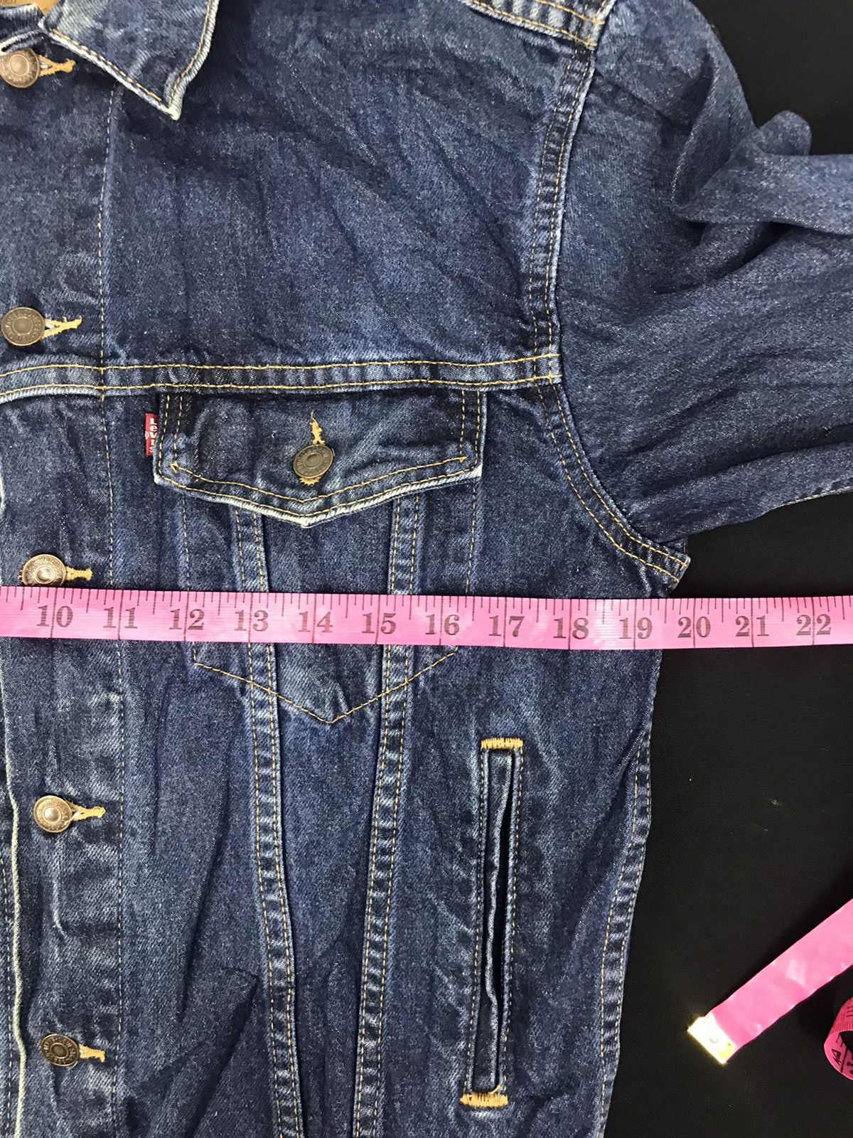 Levi's Vintage Clothing Levi’s & Strauss Jeans Denim Jacket Trucker Biker Size S / US 4 / IT 40 - 7 Thumbnail