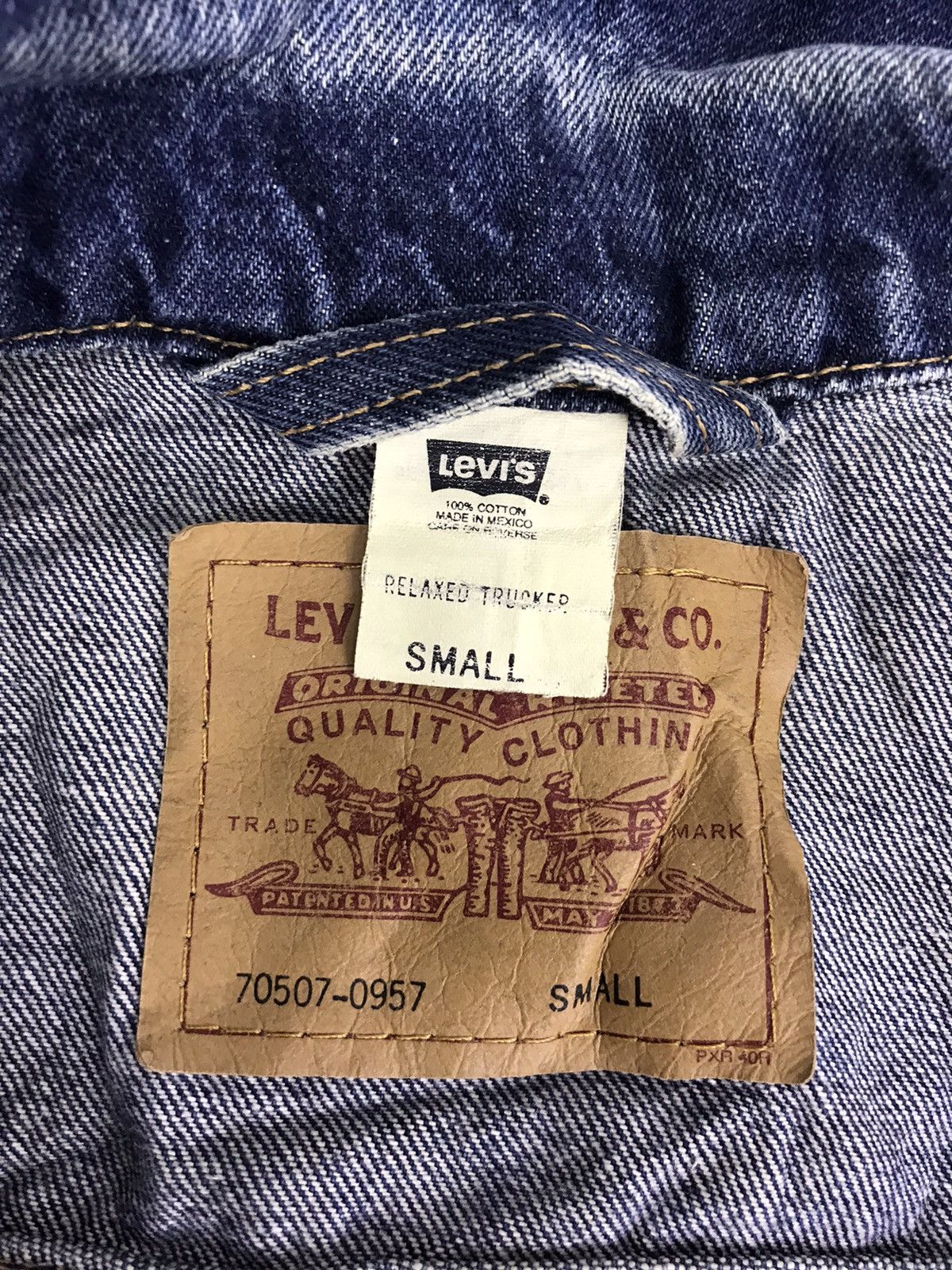 Levi's Vintage Clothing Levi’s & Strauss Jeans Denim Jacket Trucker Biker Size S / US 4 / IT 40 - 3 Thumbnail