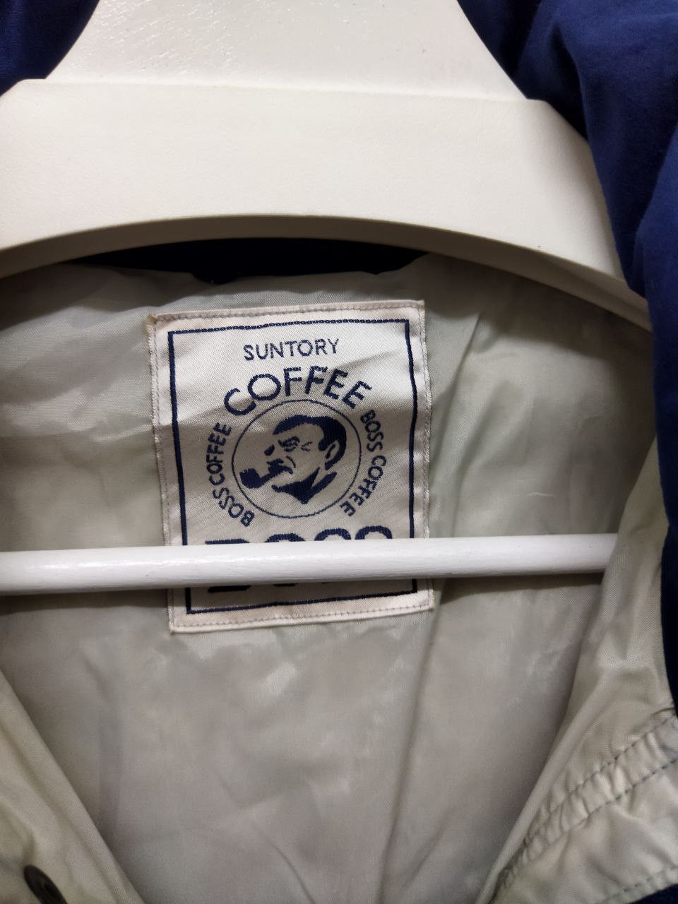 Japanese Brand Vintage Suntory Boss Coffee Down Jacket Size US XL / EU 56 / 4 - 4 Thumbnail