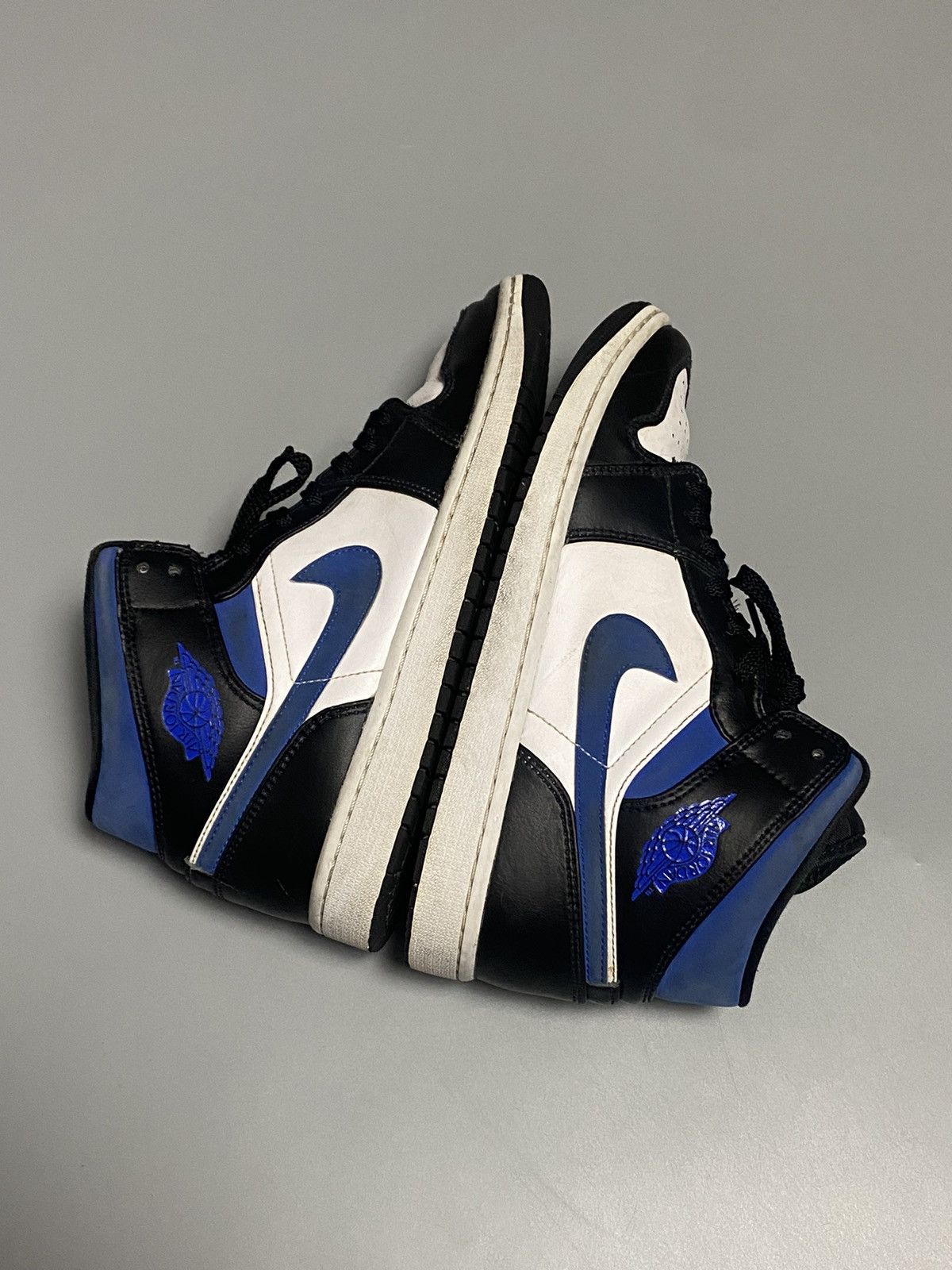 Jordan Brand × Nike Nike Jordan 1 white black royal sneakers Size US 8.5 / EU 41-42 - 5 Thumbnail