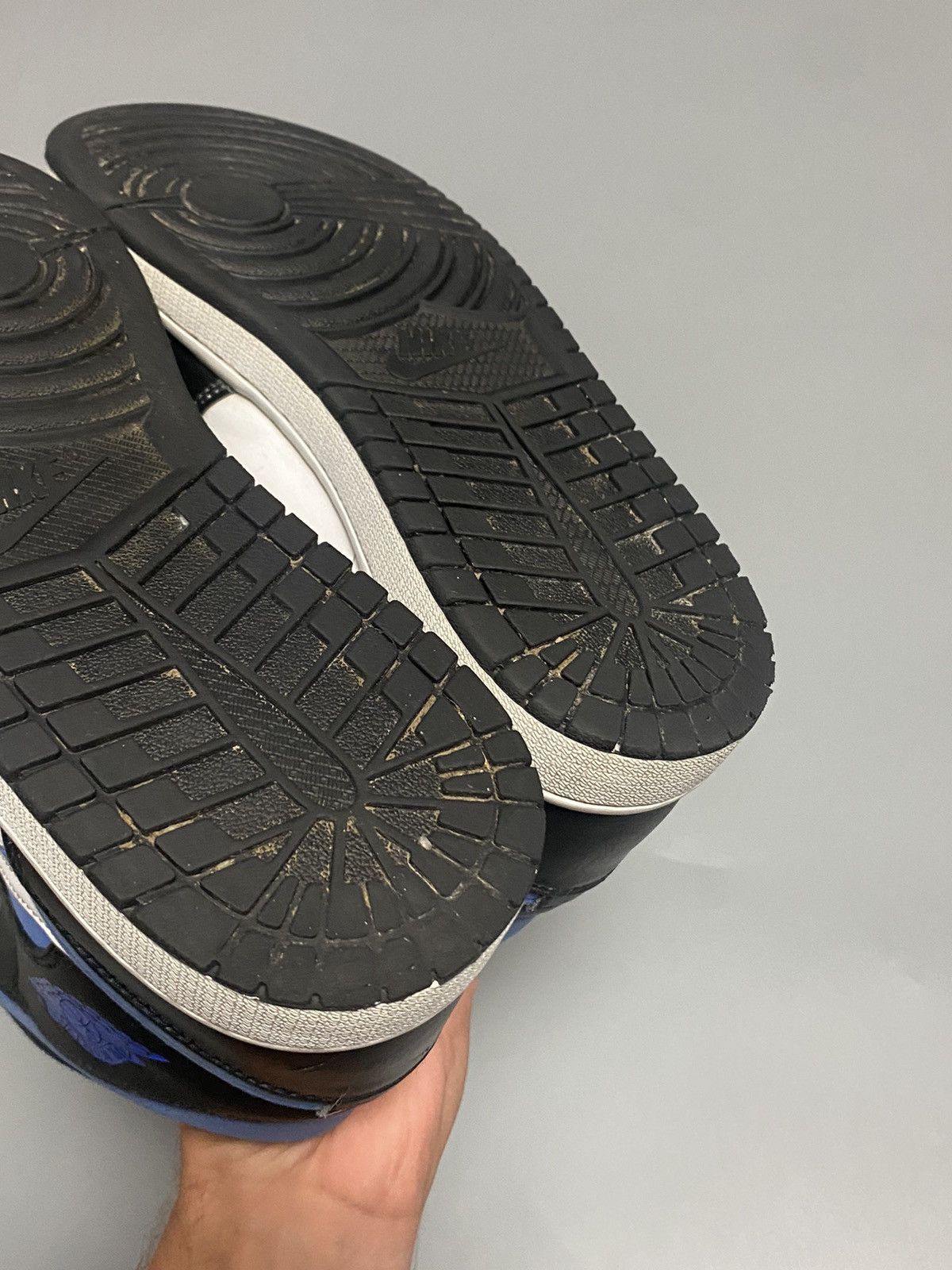 Jordan Brand × Nike Nike Jordan 1 white black royal sneakers Size US 8.5 / EU 41-42 - 8 Thumbnail