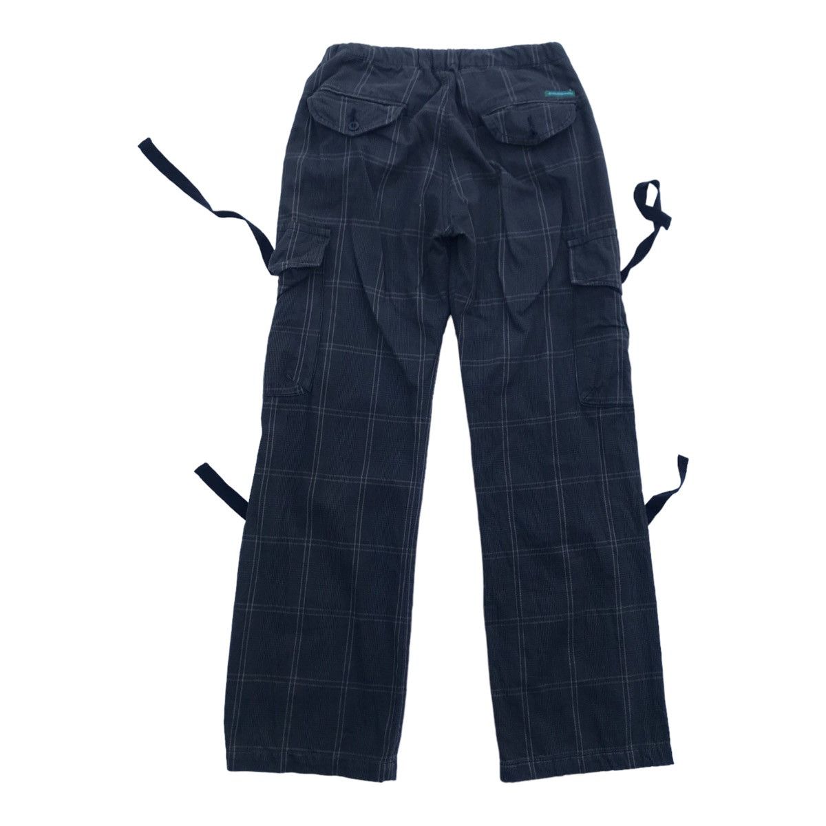 Japanese Brand Checked Tactical Multipocket Streetwear Cargo Pants Size US 32 / EU 48 - 5 Thumbnail