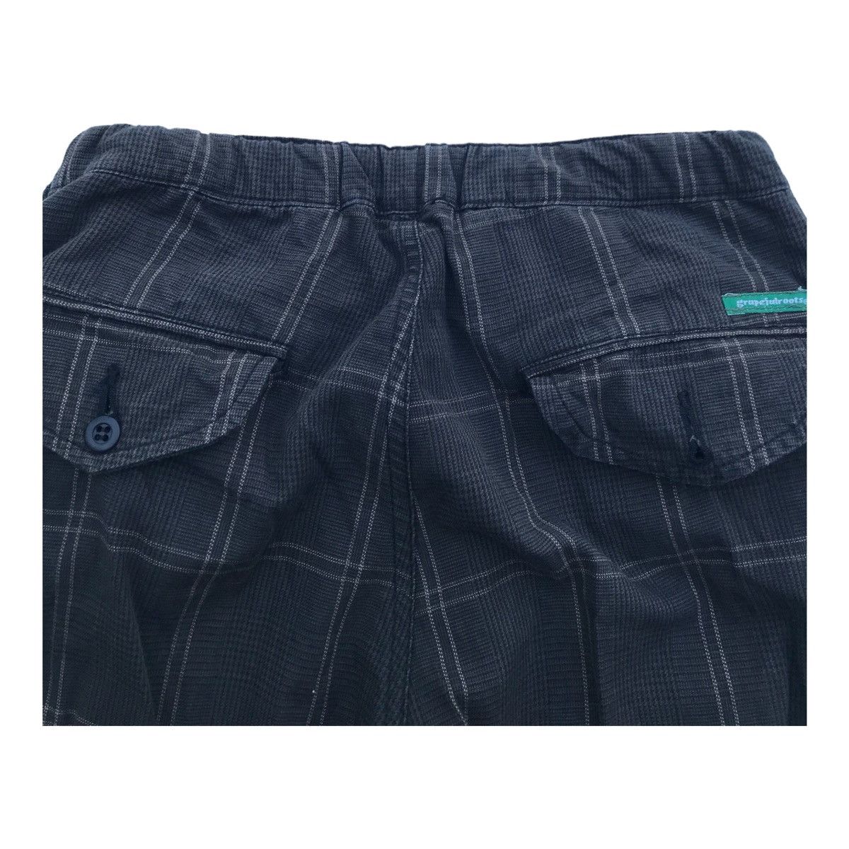 Japanese Brand Checked Tactical Multipocket Streetwear Cargo Pants Size US 32 / EU 48 - 8 Thumbnail