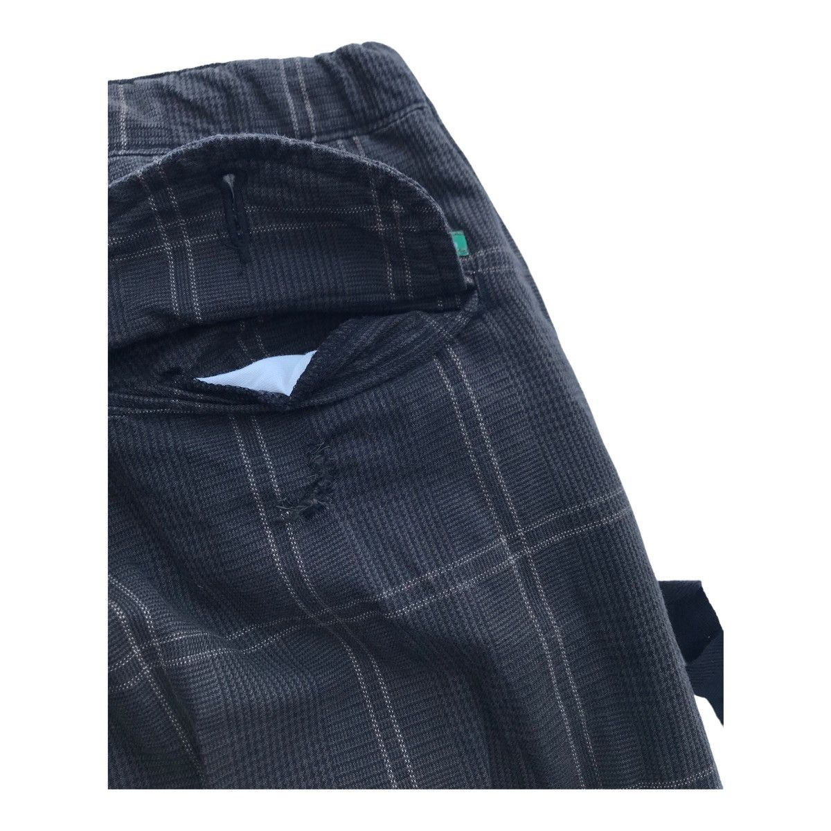 Japanese Brand Checked Tactical Multipocket Streetwear Cargo Pants Size US 32 / EU 48 - 10 Thumbnail