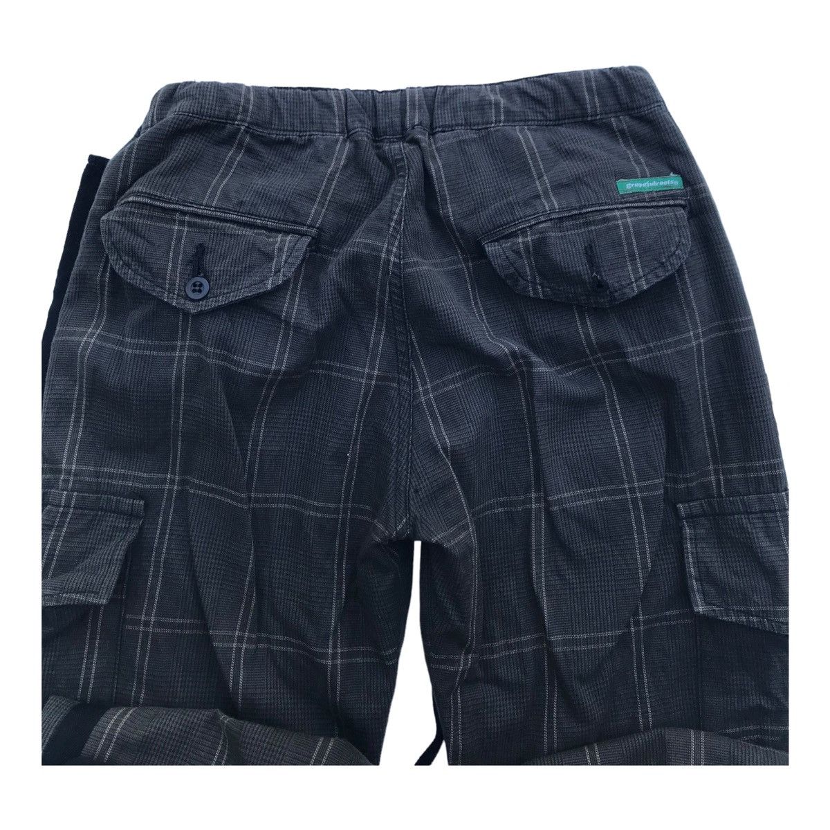 Japanese Brand Checked Tactical Multipocket Streetwear Cargo Pants Size US 32 / EU 48 - 7 Thumbnail