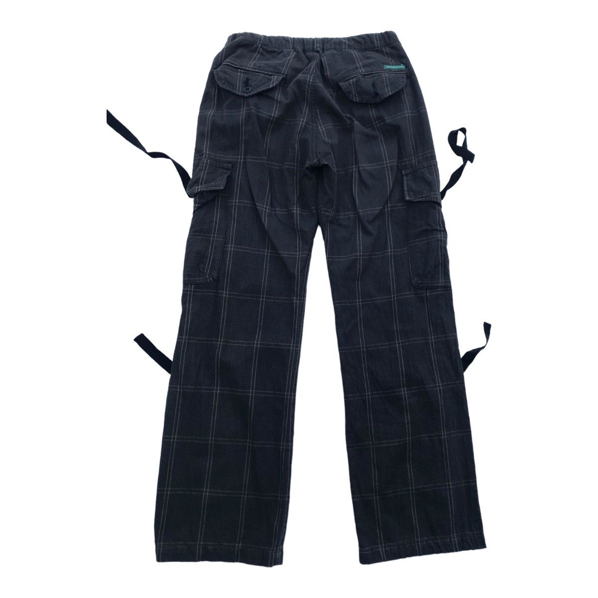 Japanese Brand Checked Tactical Multipocket Streetwear Cargo Pants Size US 32 / EU 48 - 6 Thumbnail