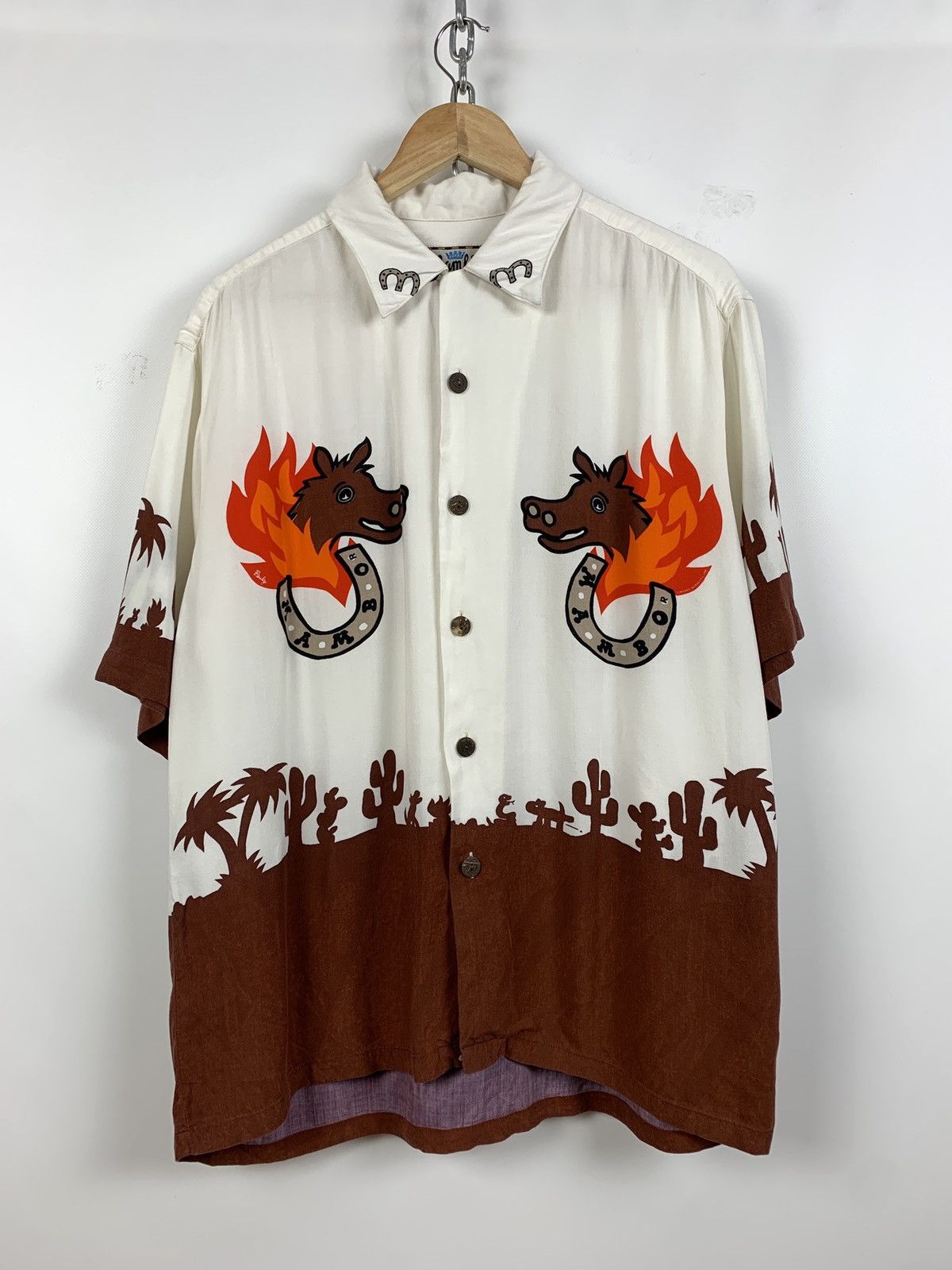 Vintage Mambo Flame Shirt | Grailed