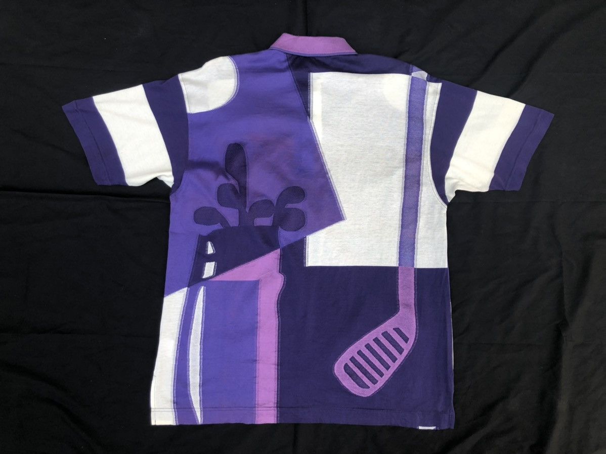 Kenzo Kenzo Paris Golf Japan Pop Art Golf Clubs Polo Shirt Size US M / EU 48-50 / 2 - 2 Thumbnail