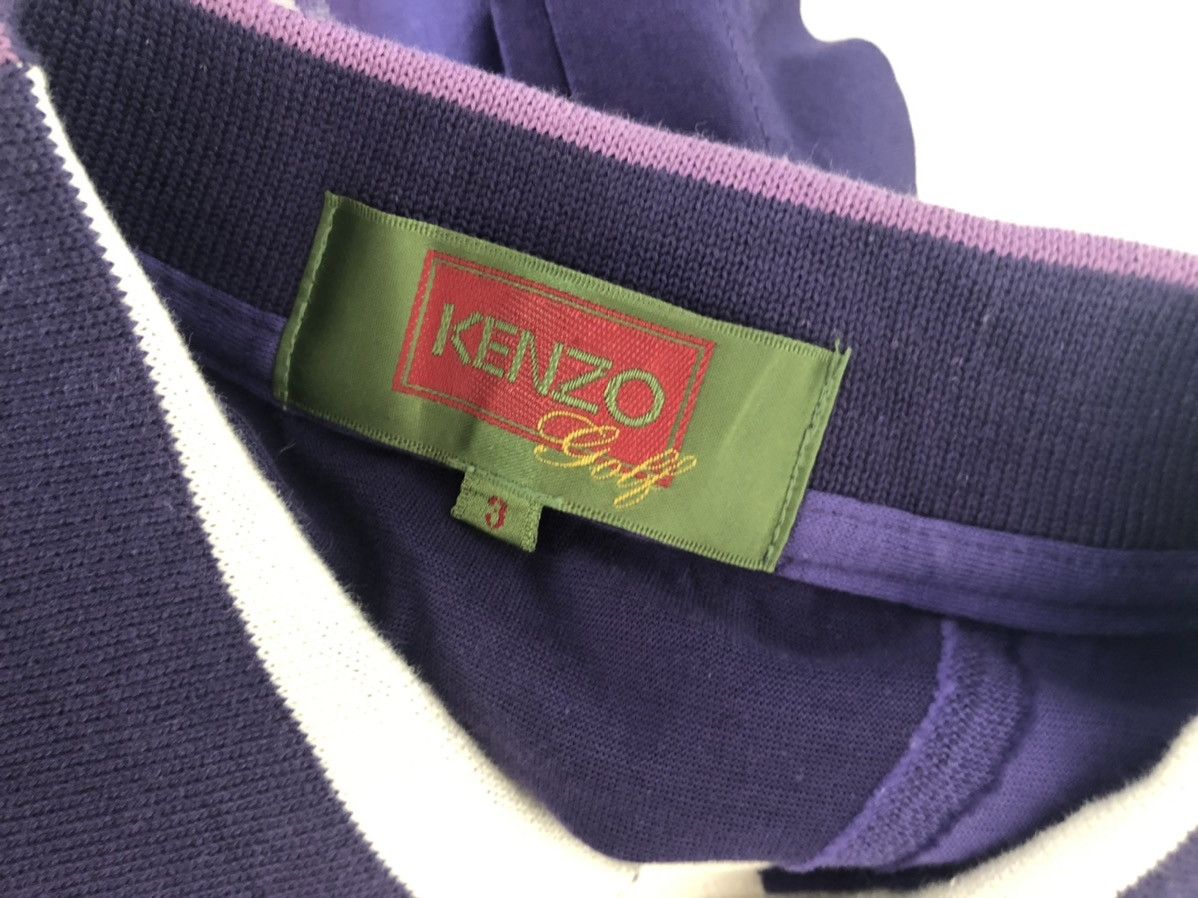 Kenzo Kenzo Paris Golf Japan Pop Art Golf Clubs Polo Shirt Size US M / EU 48-50 / 2 - 12 Thumbnail