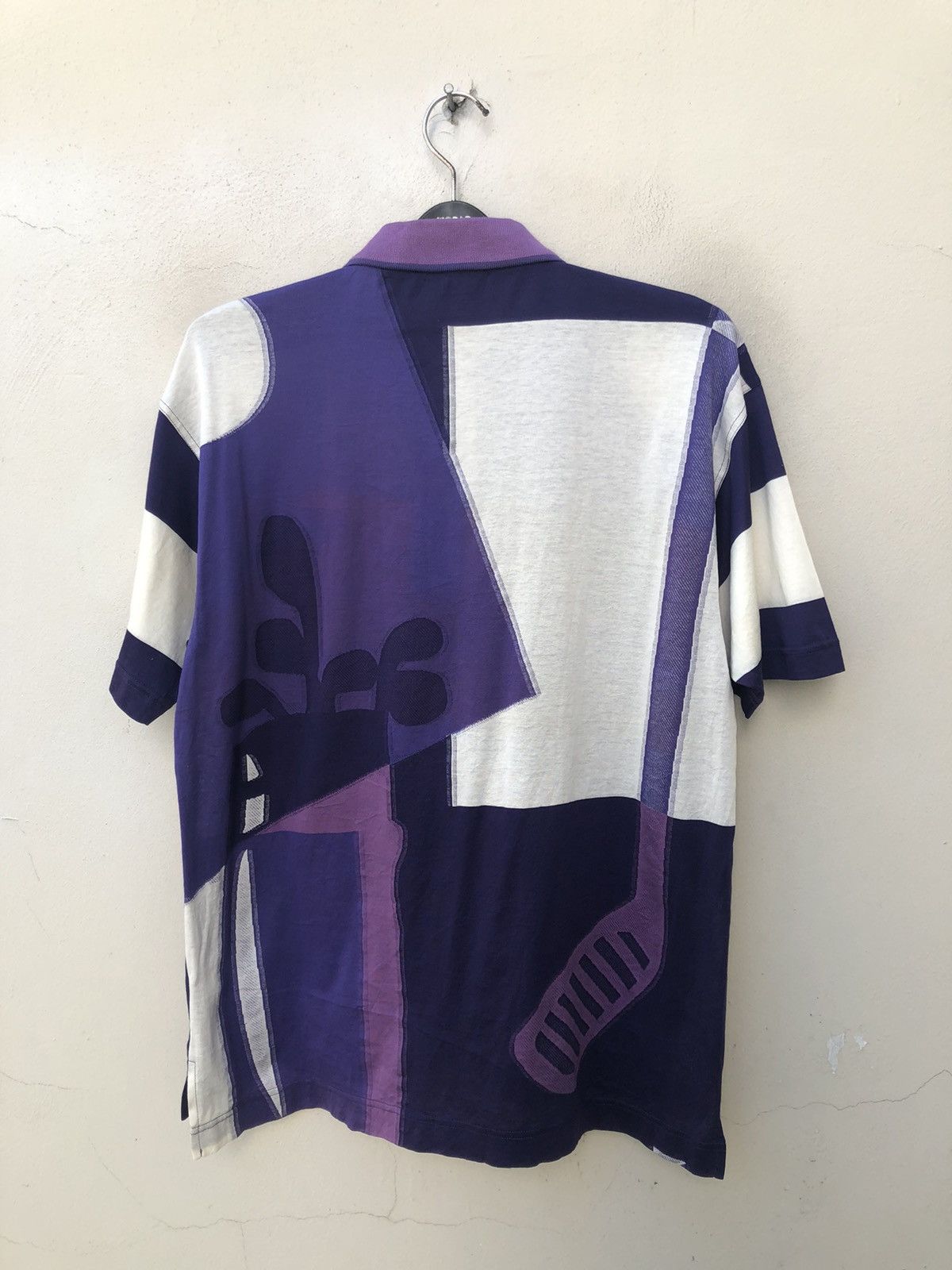 Kenzo Kenzo Paris Golf Japan Pop Art Golf Clubs Polo Shirt Size US M / EU 48-50 / 2 - 9 Thumbnail