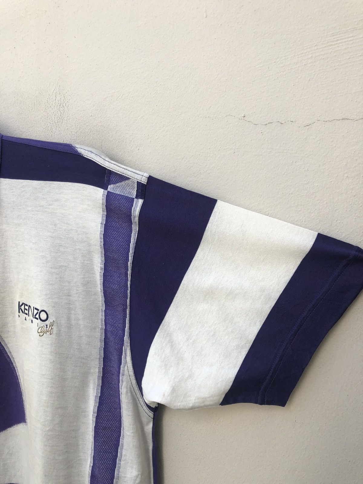 Kenzo Kenzo Paris Golf Japan Pop Art Golf Clubs Polo Shirt Size US M / EU 48-50 / 2 - 7 Thumbnail