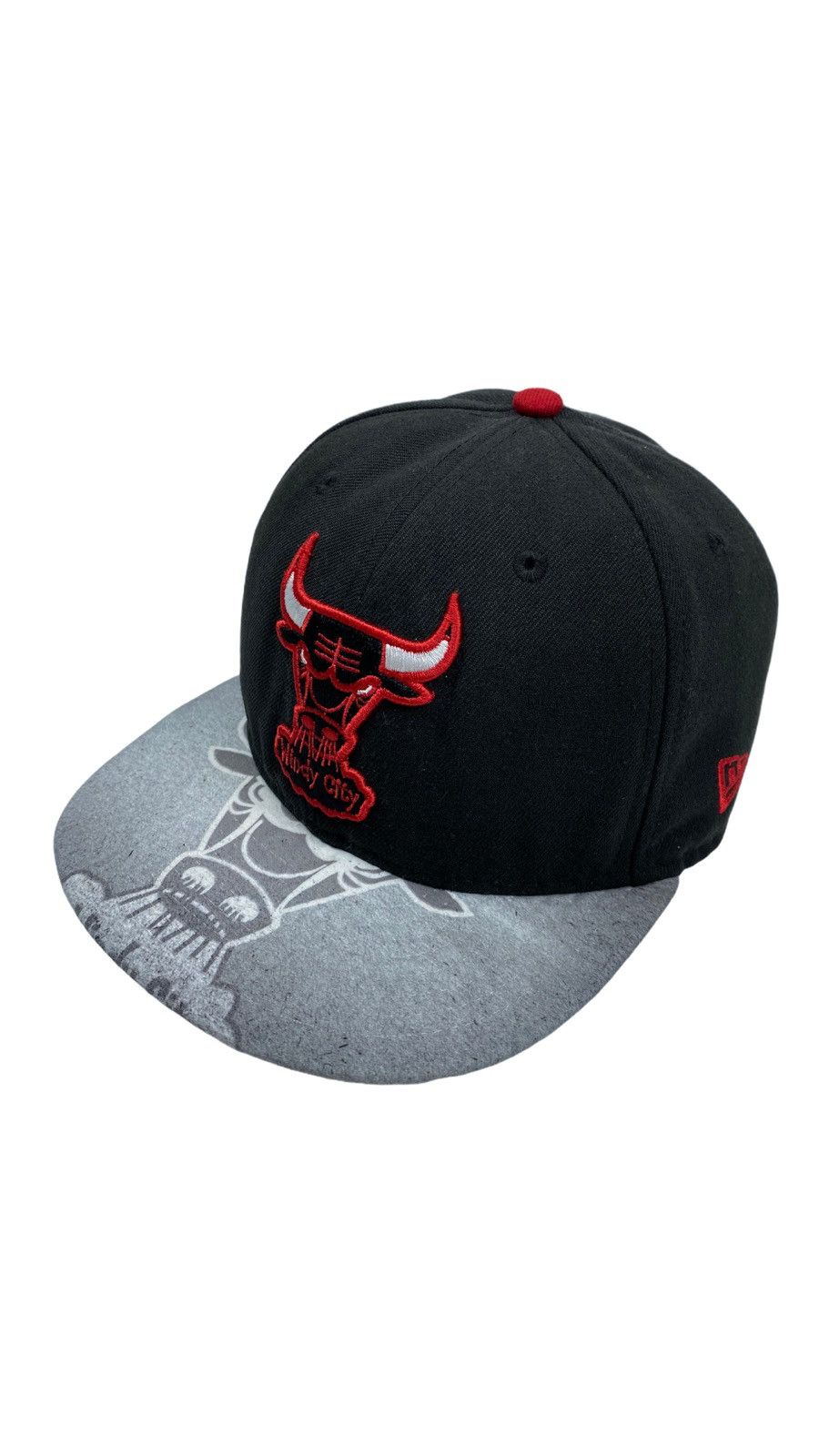 New Era 🔥LASTDROP🔥 Vintage Chicago Bulls Cap Hardwood Windy City HWC Size ONE SIZE - 1 Thumbnail