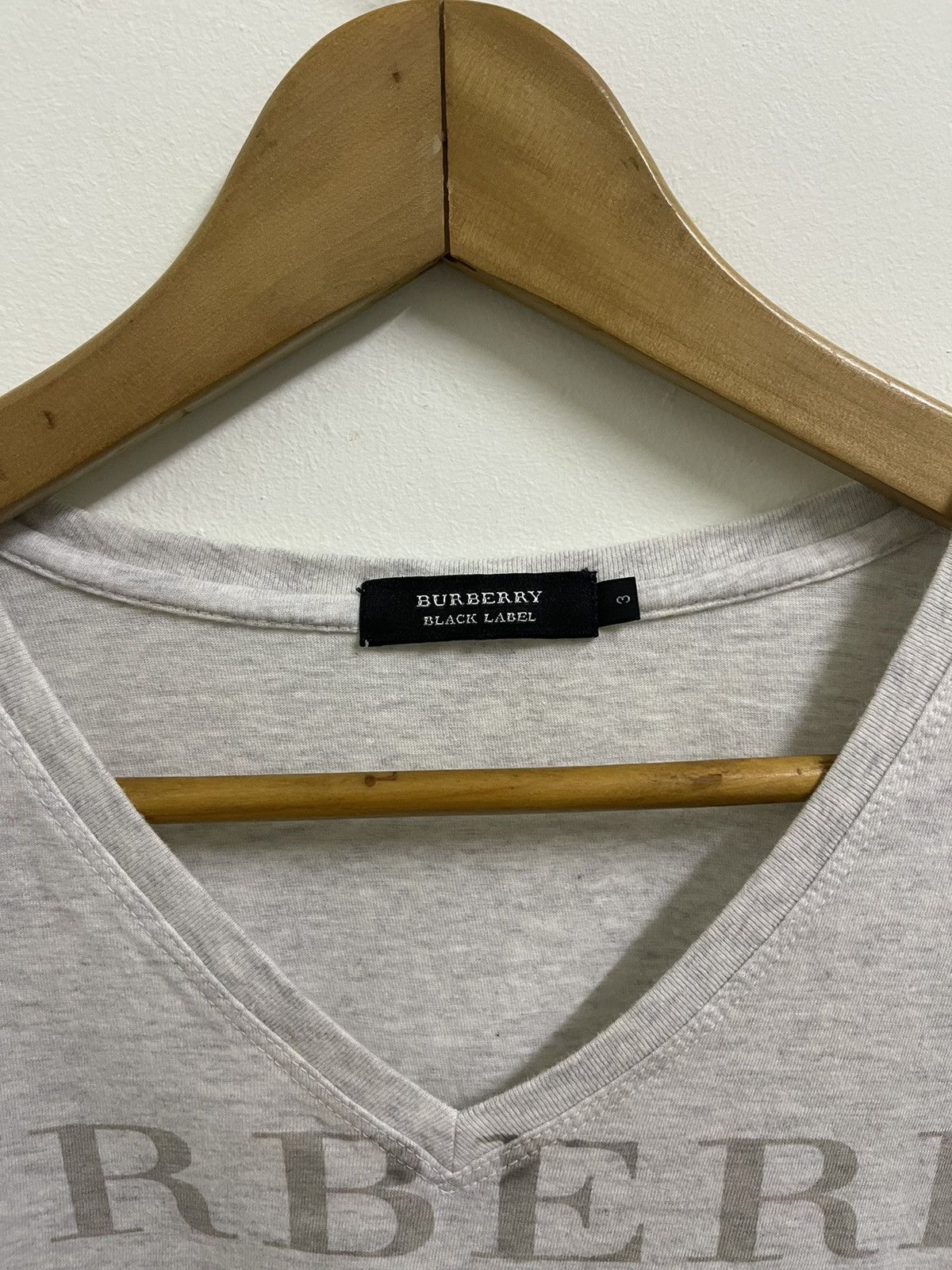 Burberry × Burberry Prorsum Burberry Black Label Long Sleeve V Neck Size US L / EU 52-54 / 3 - 2 Thumbnail